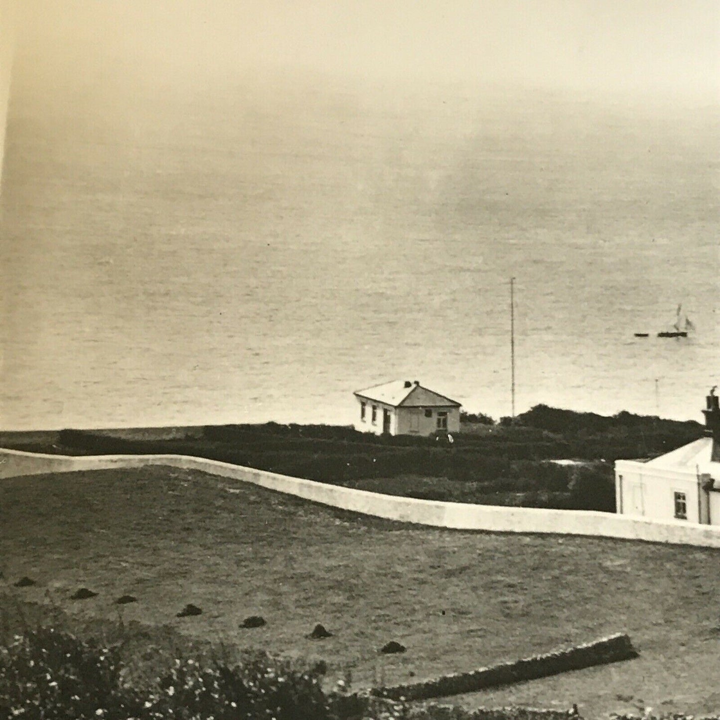 Isle Of Wight Memorabilia Vintage Postcard St Catherine’s Lighthouse Sea Coast