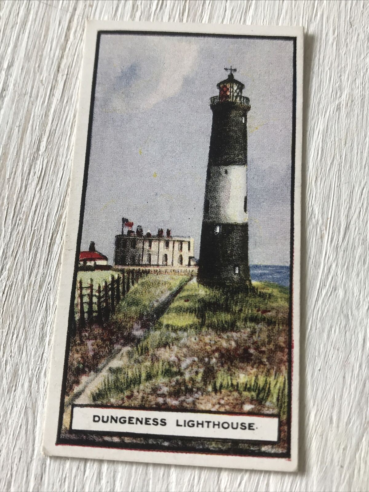 Three Castles Cigarette Card Lighthouses 11 Dungeness Wyatt Earl Of Leicester