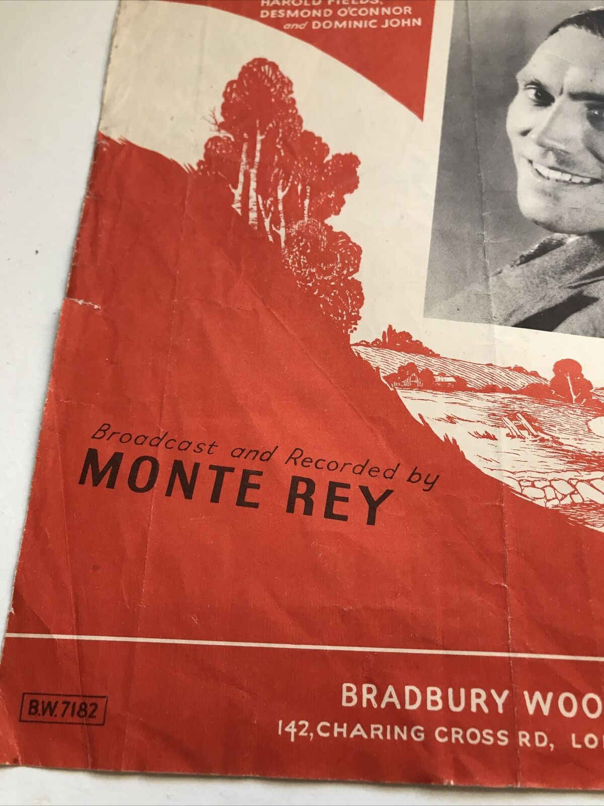 Vintage Sheet Music Monte Rey When You’re In Love Fields O Connor John Words