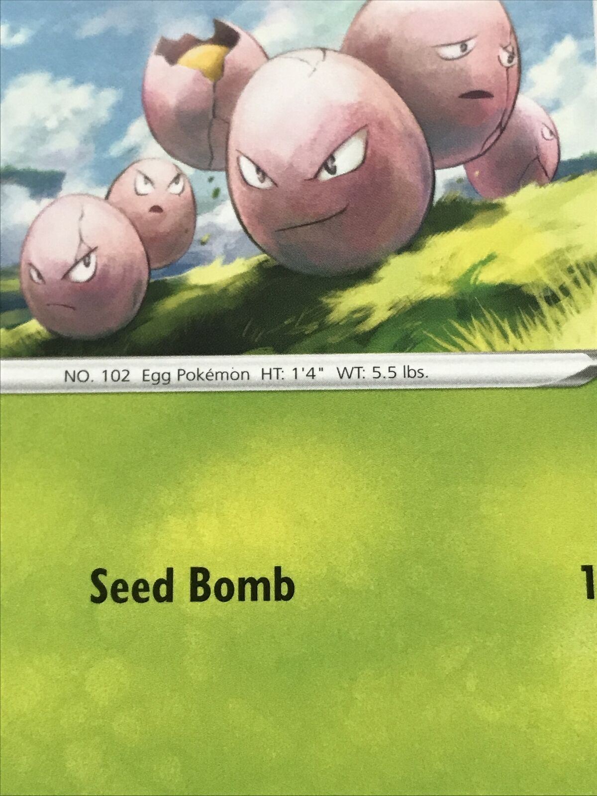 Pokemon Card Vivid Voltage Exeggcute Basic 4/185 Mint Condition