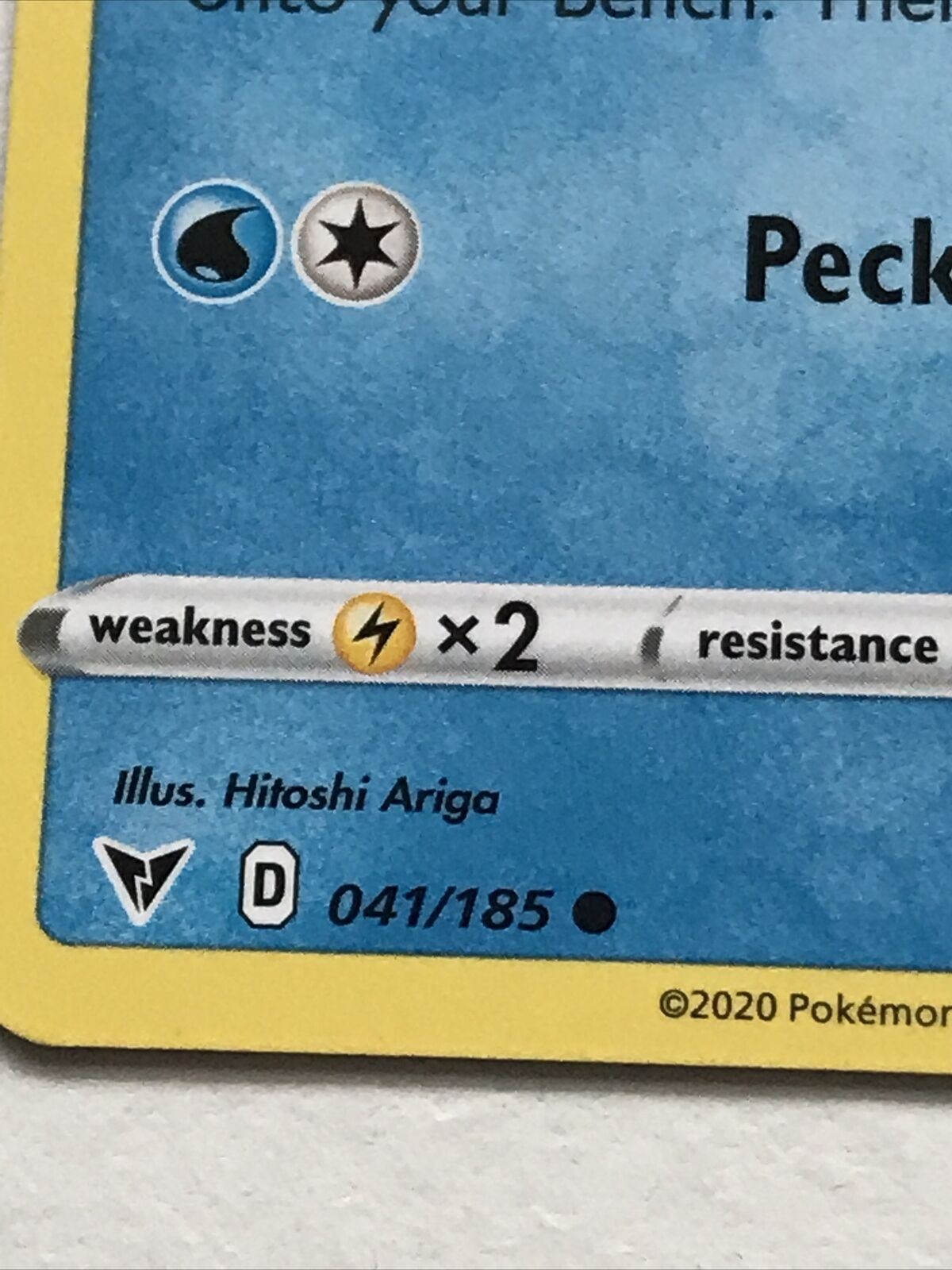 Pokemon Card Vivid Voltage Arrokuda Basic 41/185 Mint Condition