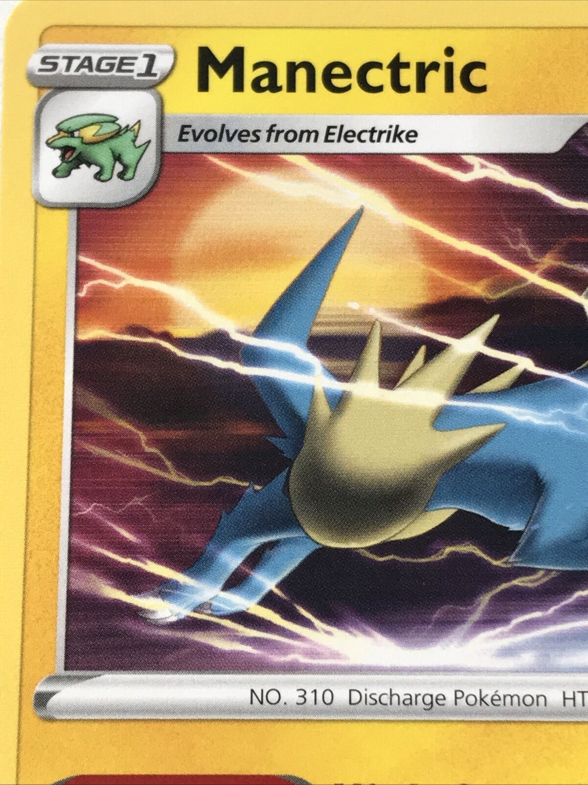 Pokemon  Card Vivid Voltage 2020 Pack Fresh Stage 1 MANECTRIC 52/185 Discharge