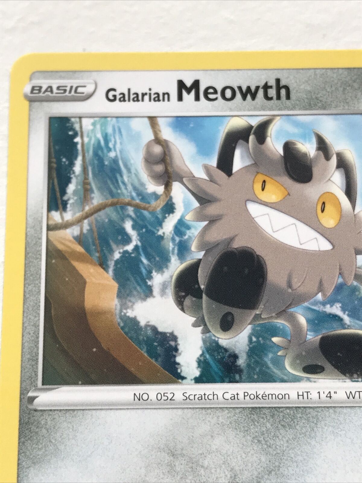 Pokemon Card Vivid Voltage 2020 Pack Fresh basic GALARIAN MEOWTH 112/185