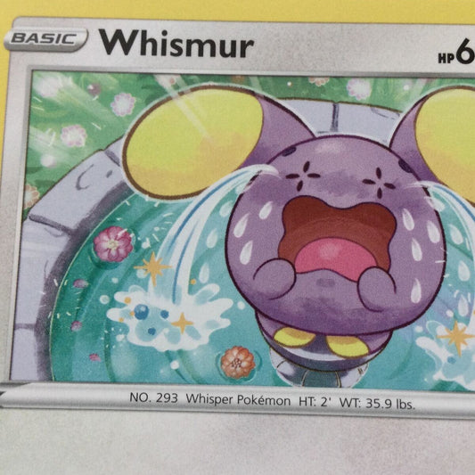 Pokemon  Card Vivid Voltage 2020 Pack Fresh Basic WHISMUR 135/185 Whisper