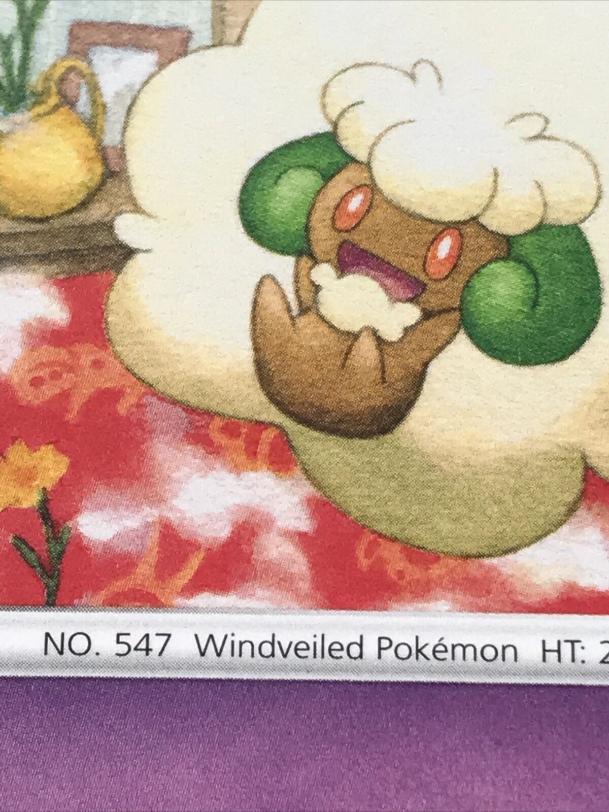 WHIMSICOTT 76/185 RARE Stage 1  Pokemon Card 2020 Vivid Voltage Pack Fresh