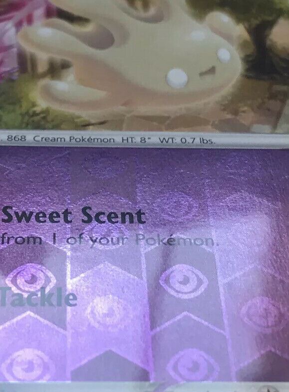 MILCERY 80/185 Sweet Scent Cream HOLO Pokemon Card 2020 Vivid Voltage Pack Fresh