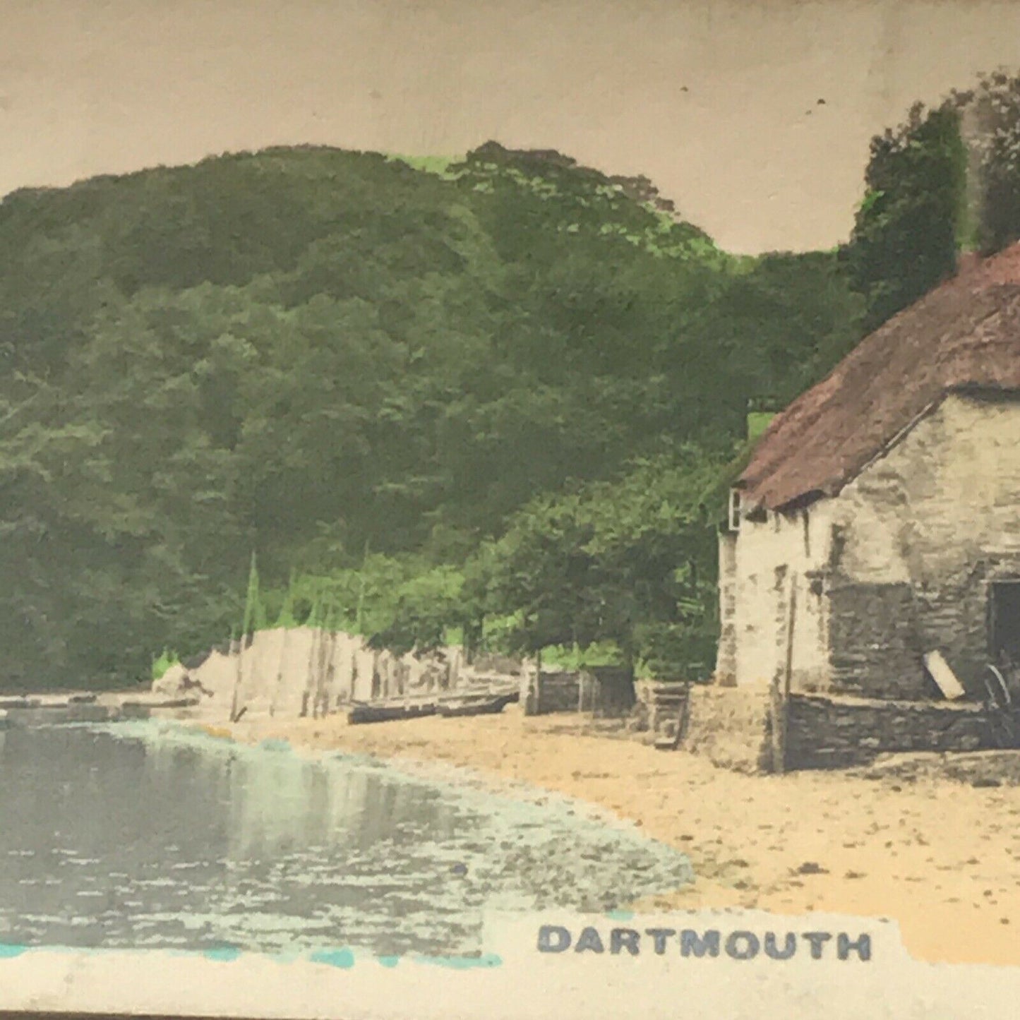 DARTMOUTH Hand Coloured Photo Cavanders Cigarette Card. Camera Studies