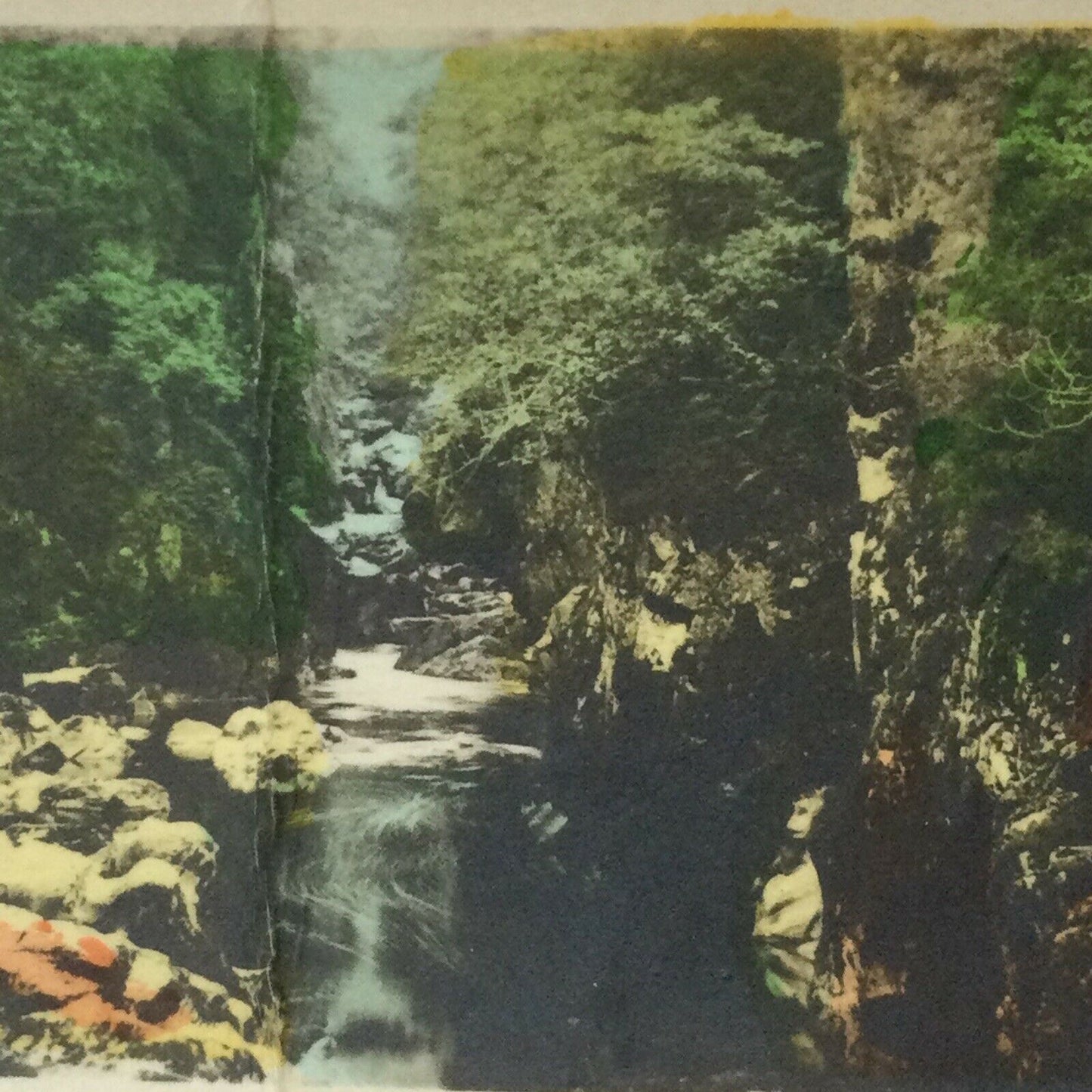 FAIRY GLEN BETTWS-Y-COED Cavanders Cigarette Card River Valleys no.82