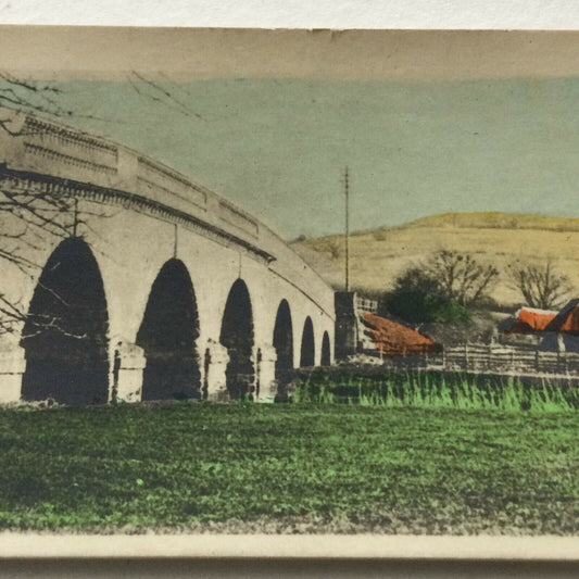 SWINEFORD BRIDGE EYNSHAM Cavanders Cigarette Card River Valleys no.71 Coloured