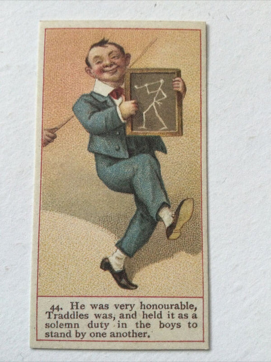 THOMAS TRADDLES Dickens Gallery Cope Bros Cigarette Card #44 Nostalgia Reprint