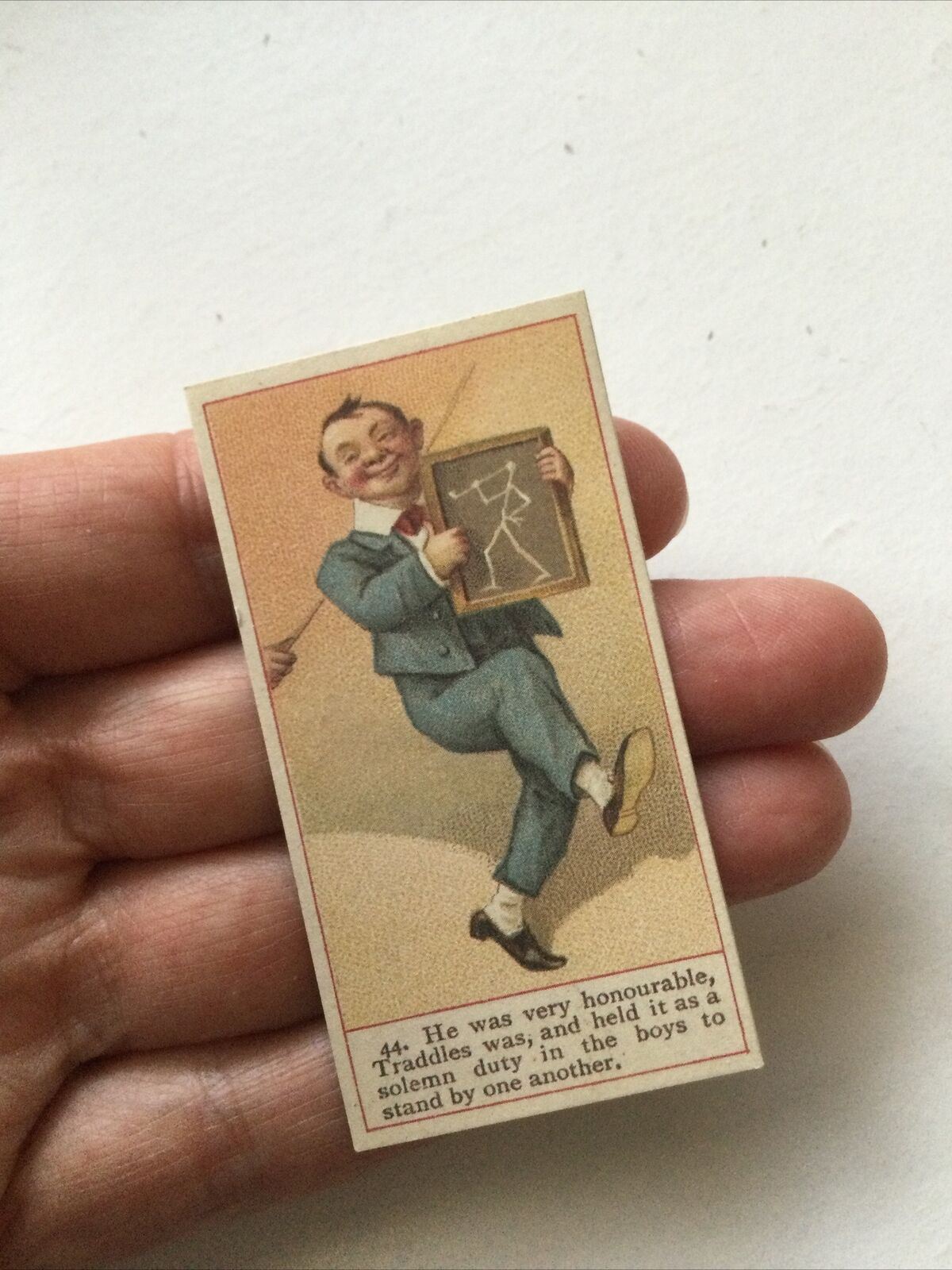 THOMAS TRADDLES Dickens Gallery Cope Bros Cigarette Card #44 Nostalgia Reprint