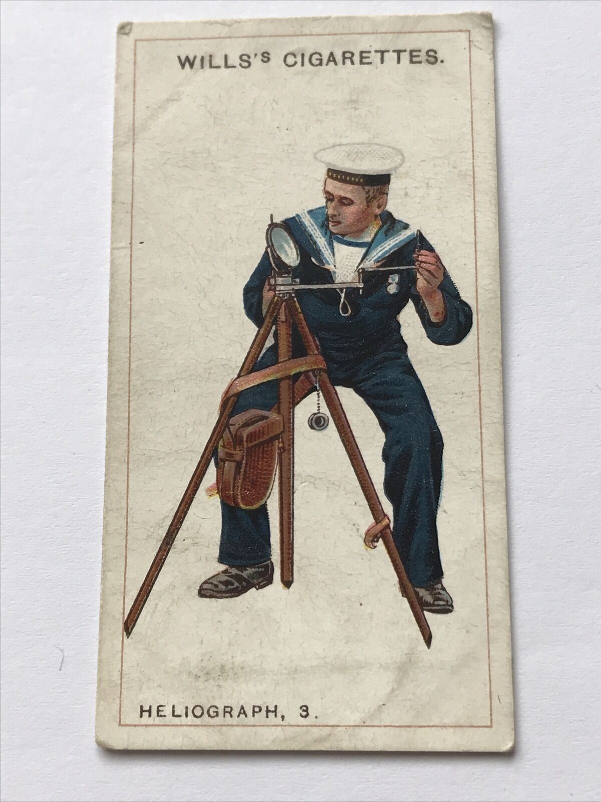 Heliograph 2 WILLS CIGARETTE CARD Signalling Series #46