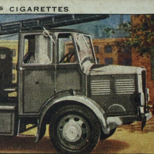 Emergency Heavy Pump Unit WILLS CIGARETTE CARD Air Raid Precautions #25