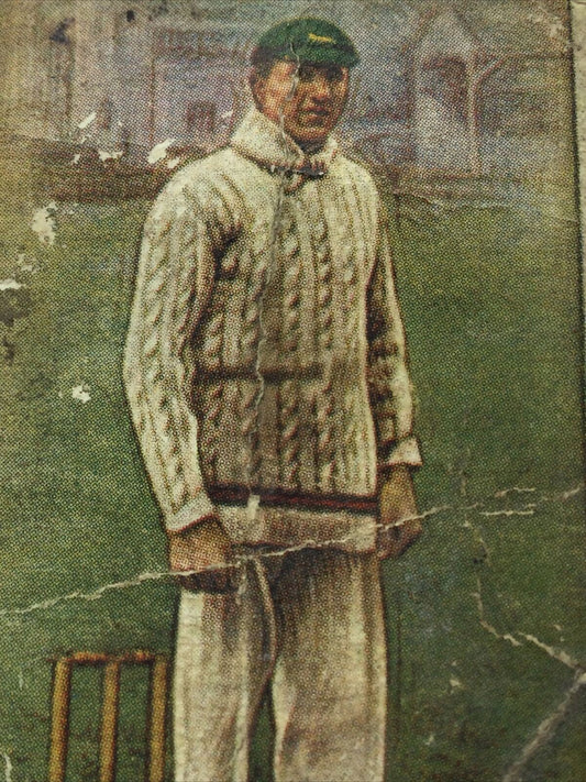 G Geary Leicestershire WILLS CIGARETTE CARD Cricketers #14