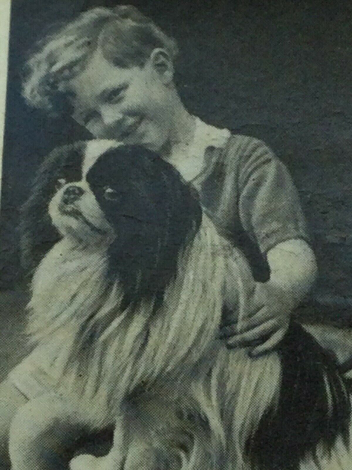 Carreras Cigarette Cards DOGS & FRIEND 1936 Cute Pet Photos with Children. Sold Individually.