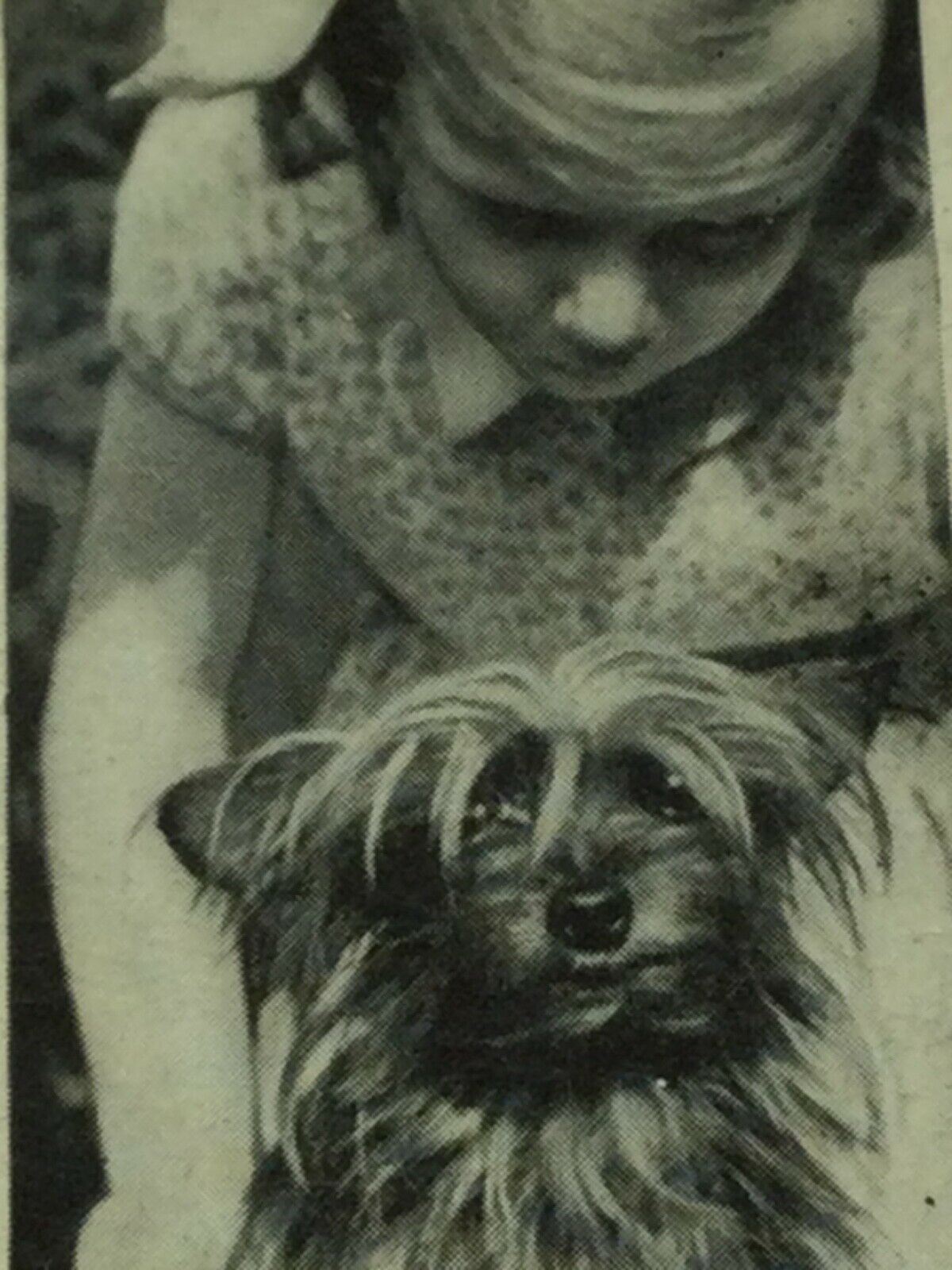 Carreras Cigarette Cards DOGS & FRIEND 1936 Cute Pet Photos with Children. Sold Individually.