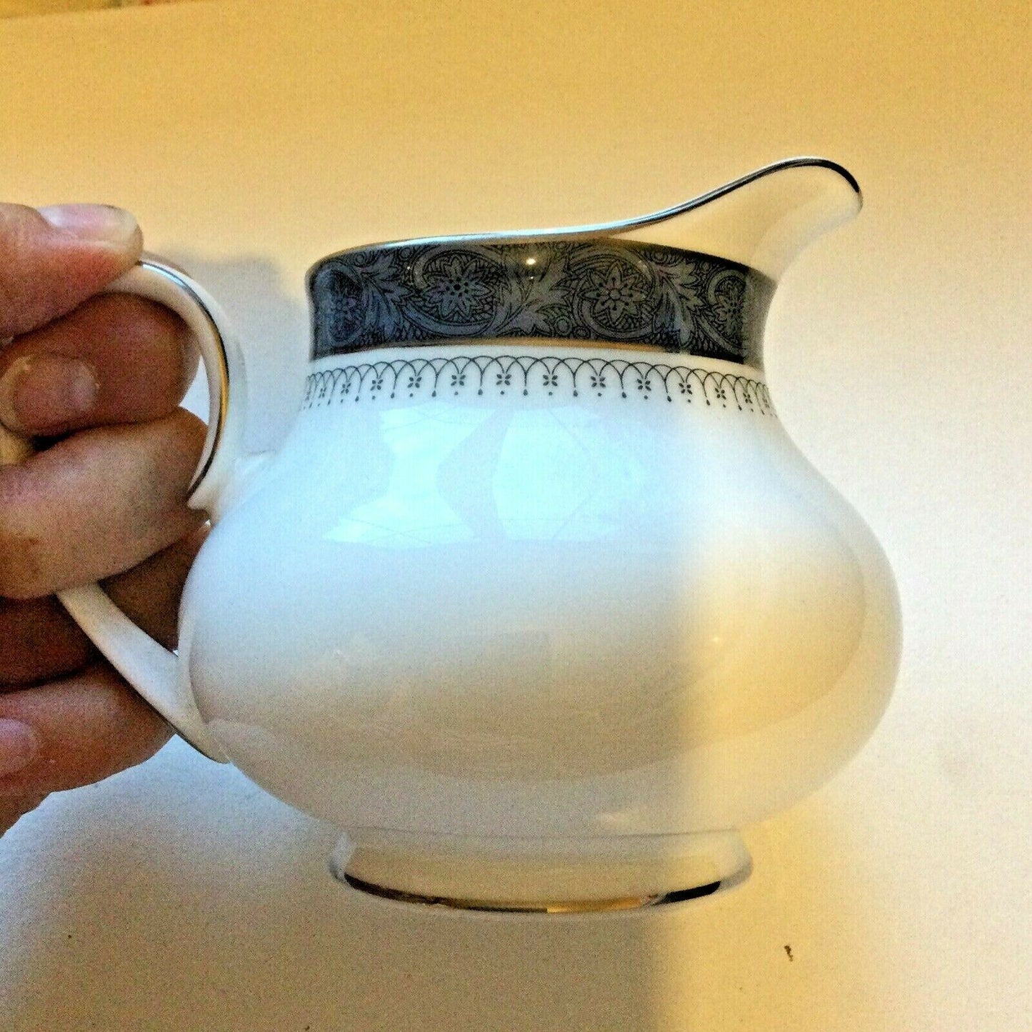 Royal Doulton ‘Sherbrooke’ Cream Or Milk Jug Porcelain H5009 Vintage