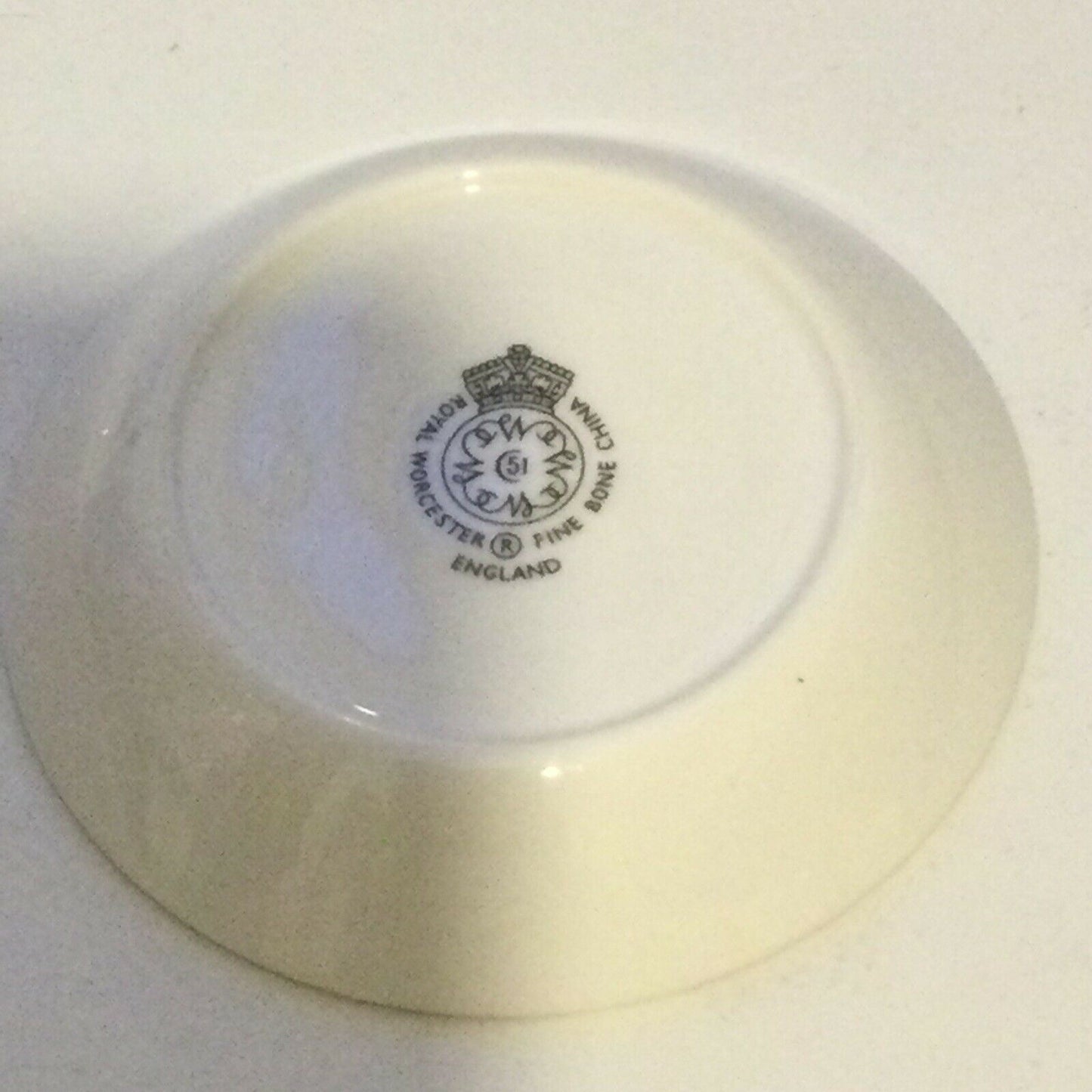 Vintage Royal Worcester 'Bournemouth' Pin/Trinket Dish. Fine Bone China. Pretty bright florals