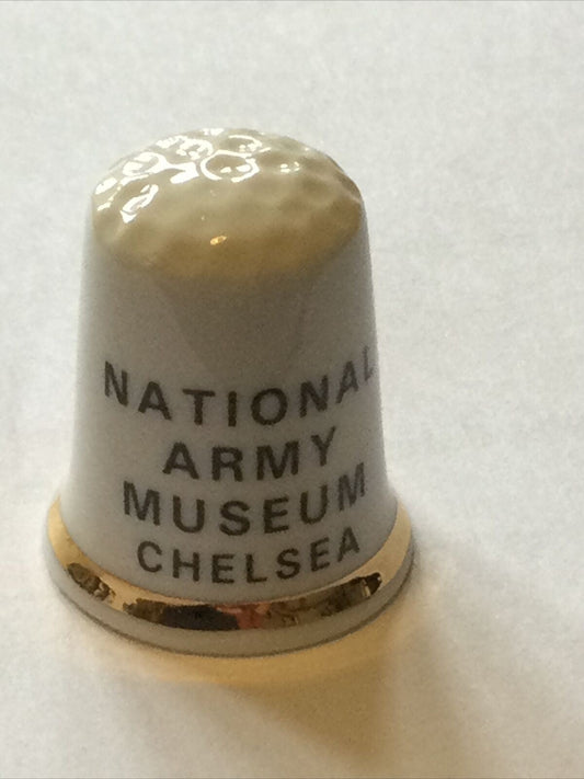 China Thimble. Goodliffe Neale Alcester. National Army Museum Chelsea. Raymond C