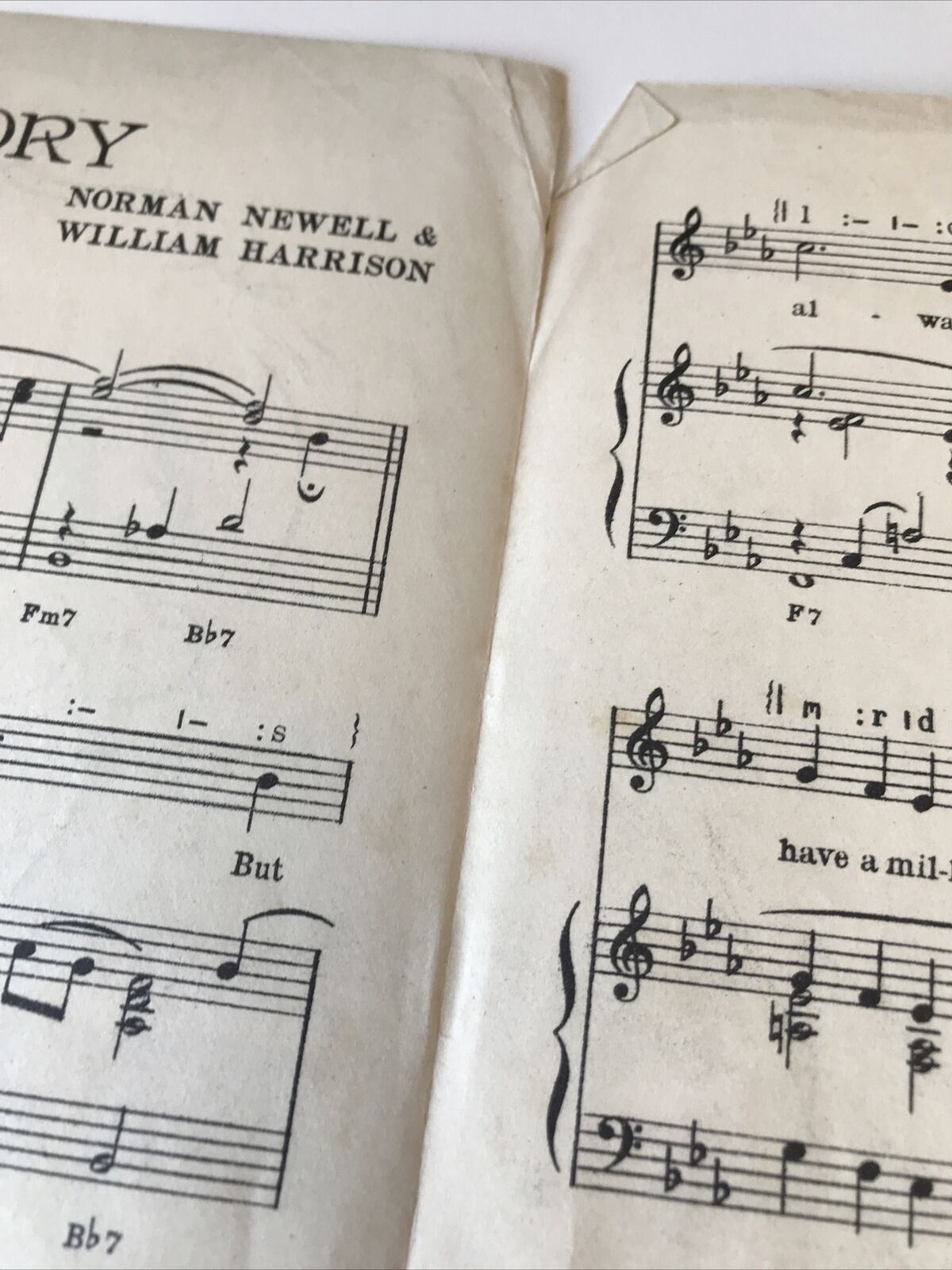 Vintage Sheet Music OUR LOVE STORY ANNE SHELTON William Harrison Norman Newell