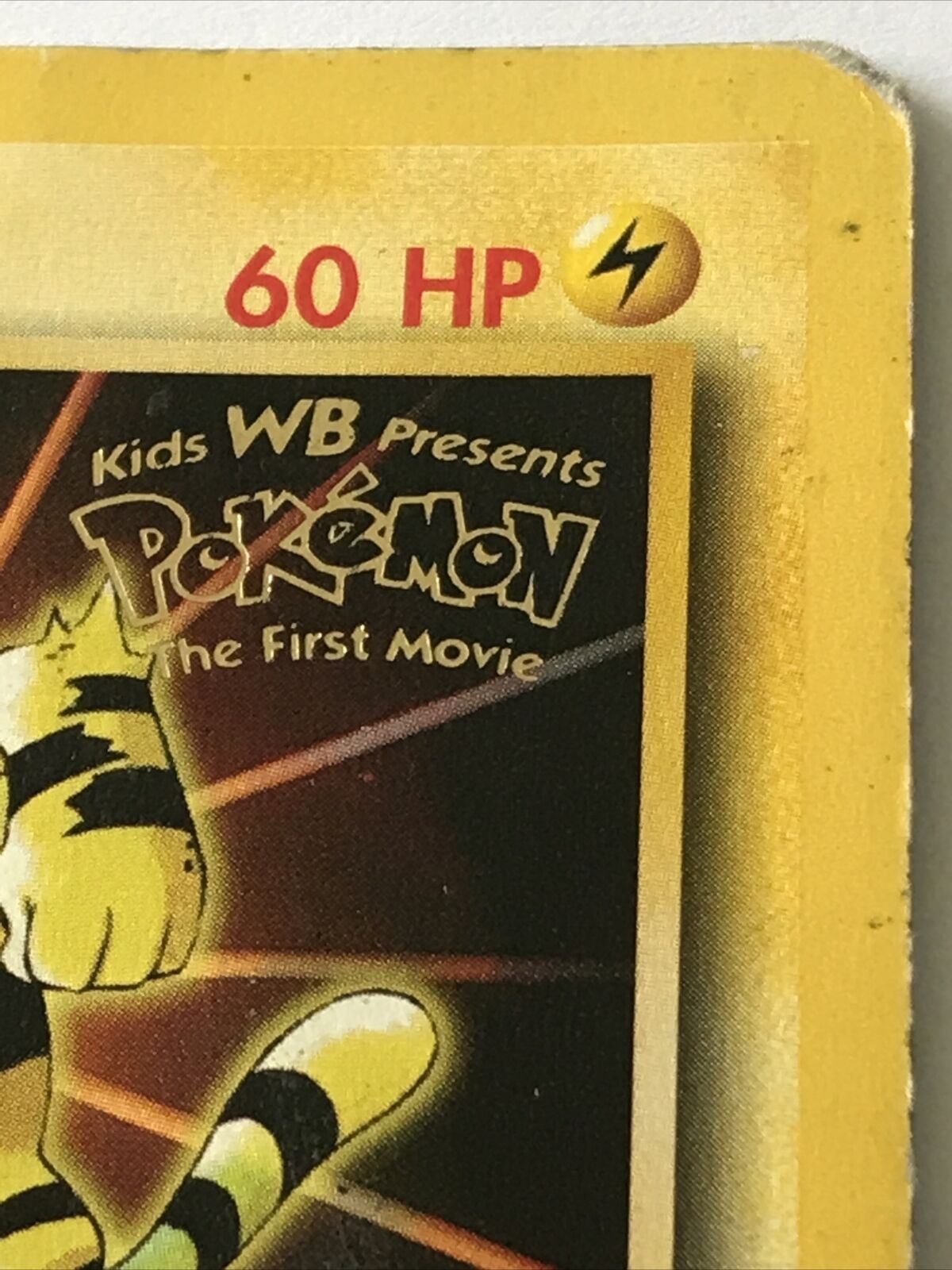 Electabuzz Rare Pokemon card  The First Movie Promo Card Wizards 1999 Played