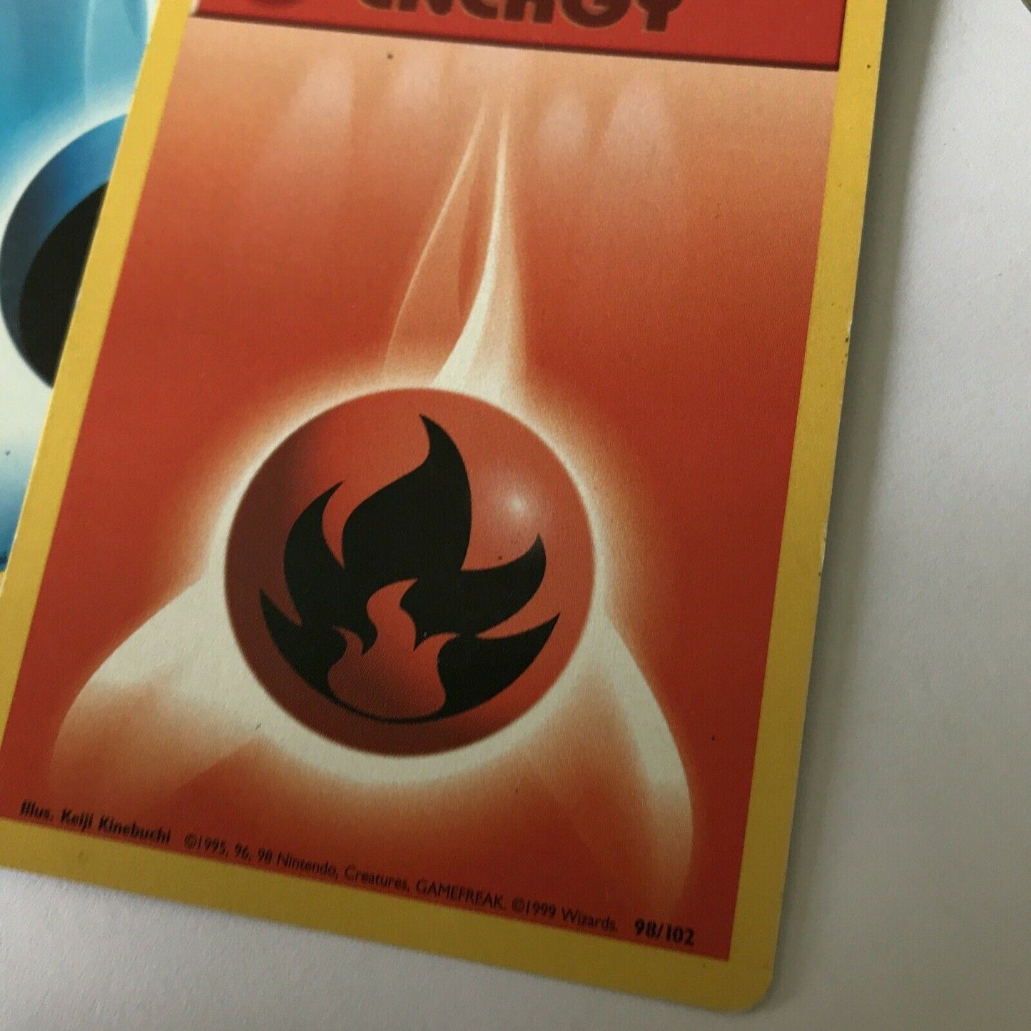 Vintage Pokemon cards Set Of 5 ENERGY CARDS Wizards 1999 Played  WOTC