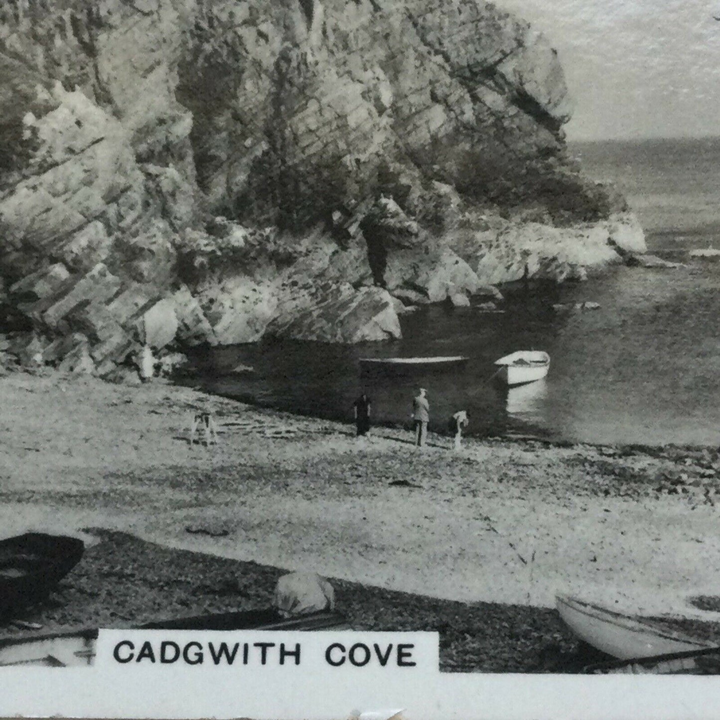 Vintage Photo Cigarette Card CADGWITH COVE 1939 1930s Senior Service Coastwise 5