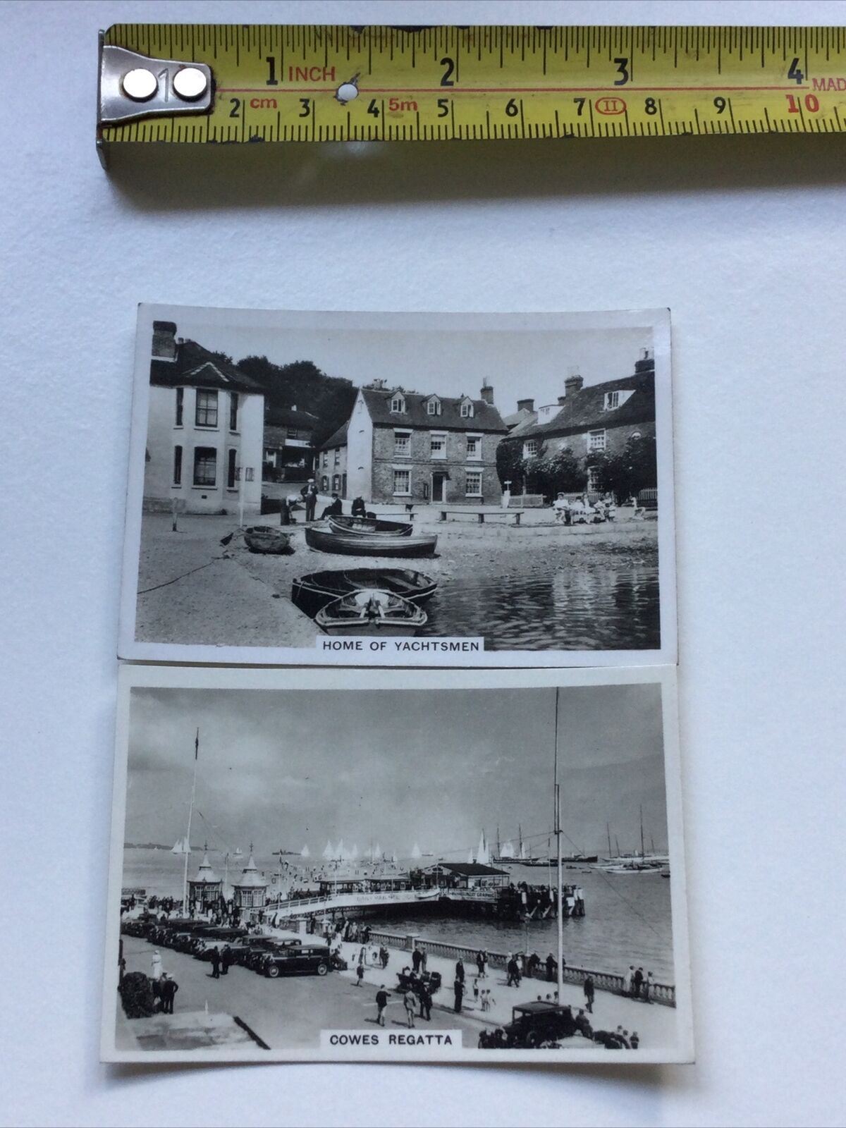 Vintage Photos Cigarette Cards Yachts Yachting 1939 1930s COASTWISE Cowes Hamble