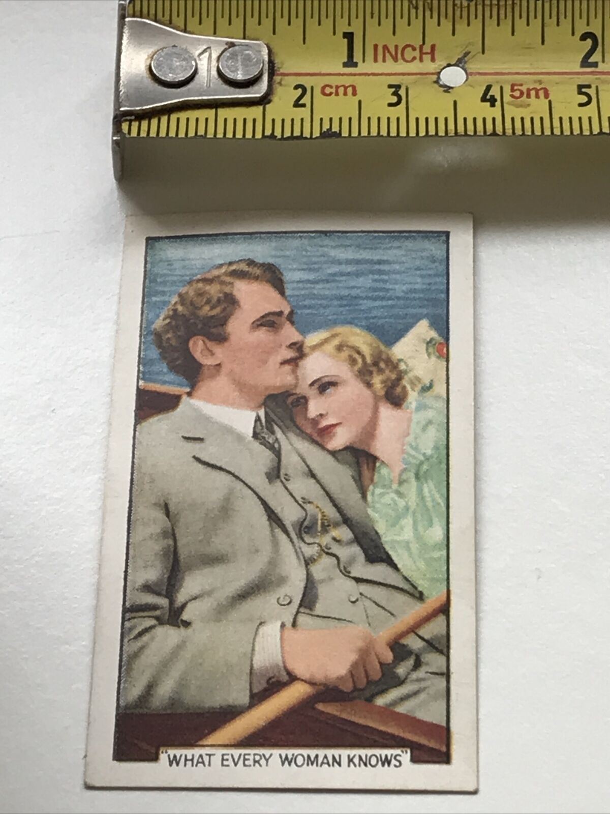 MGM What Every Woman Knows MOVIE MEMORABILIA. Cigarette Card Gallaher Famous