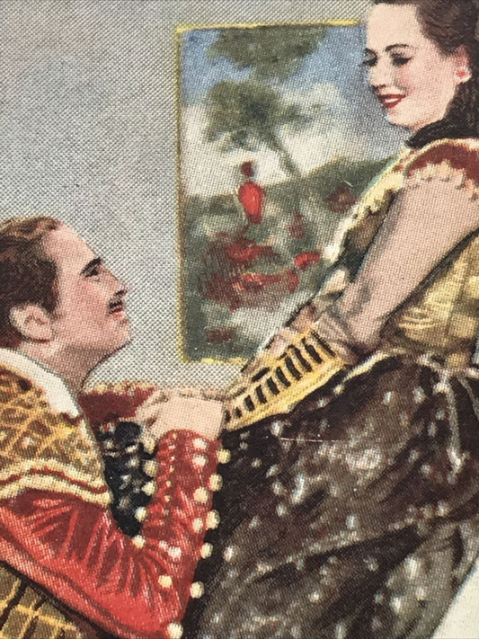 Gallaher Cigarette Card Famous Film Scenes #26 THE PRIVATE LIFE OF DON JUAN