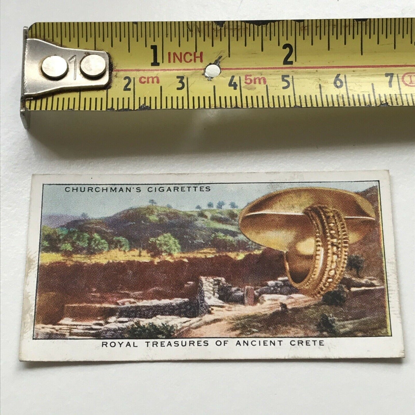 Churchmans Cigarette Card Treasure Trove #25 Royal Treasures Of Ancient Crete