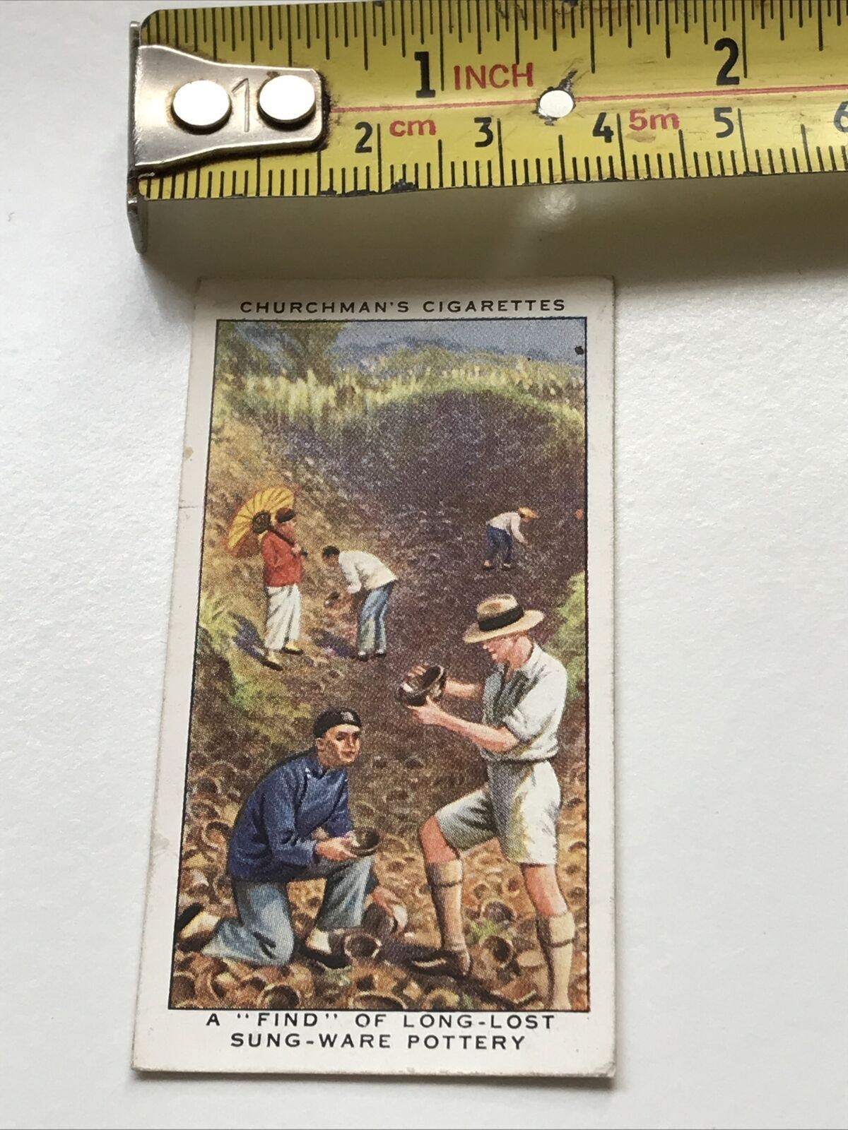 Churchmans Cigarette Card Treasure Trove #43 A Find Of Long Lost Sung Ware Potte