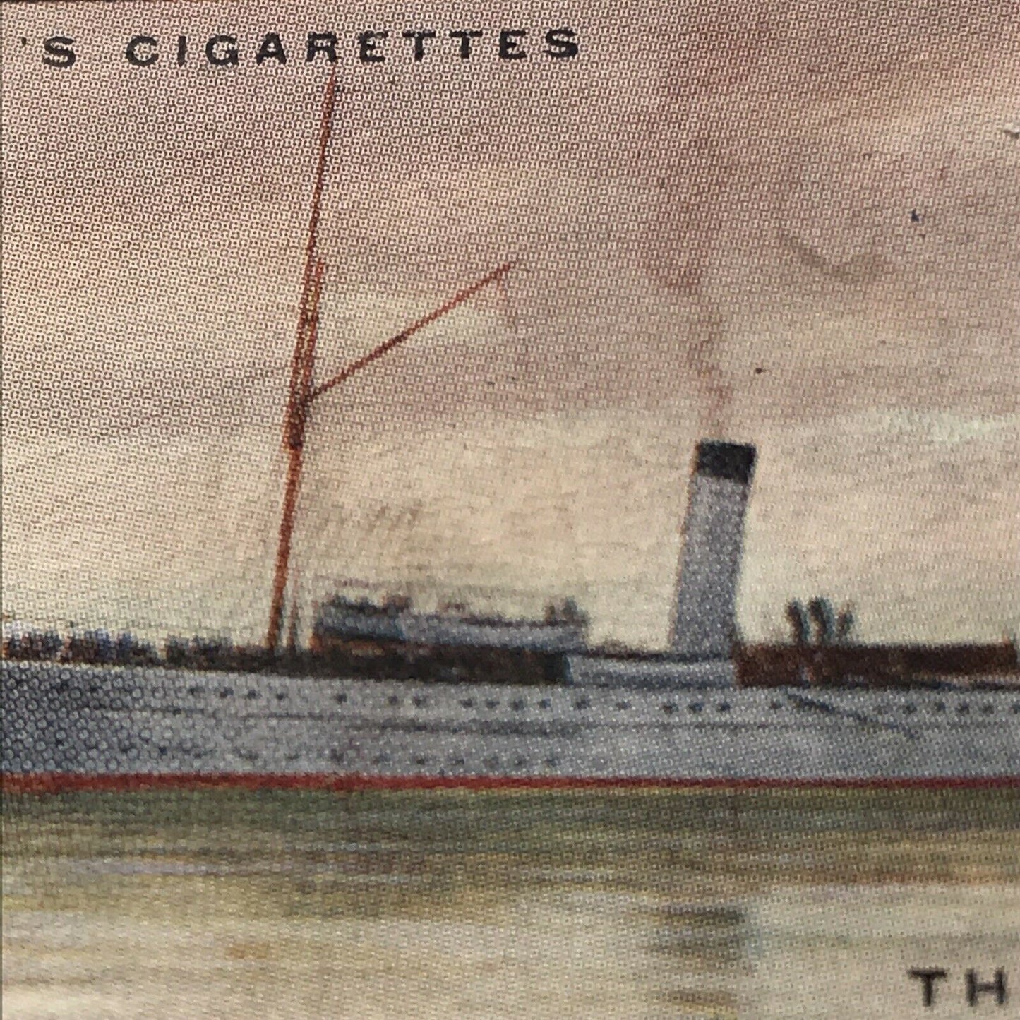 Ogden’s Cigarette Card 1930 YACHTS & MOTOR BOATS #24 The Mayflower Built 1896