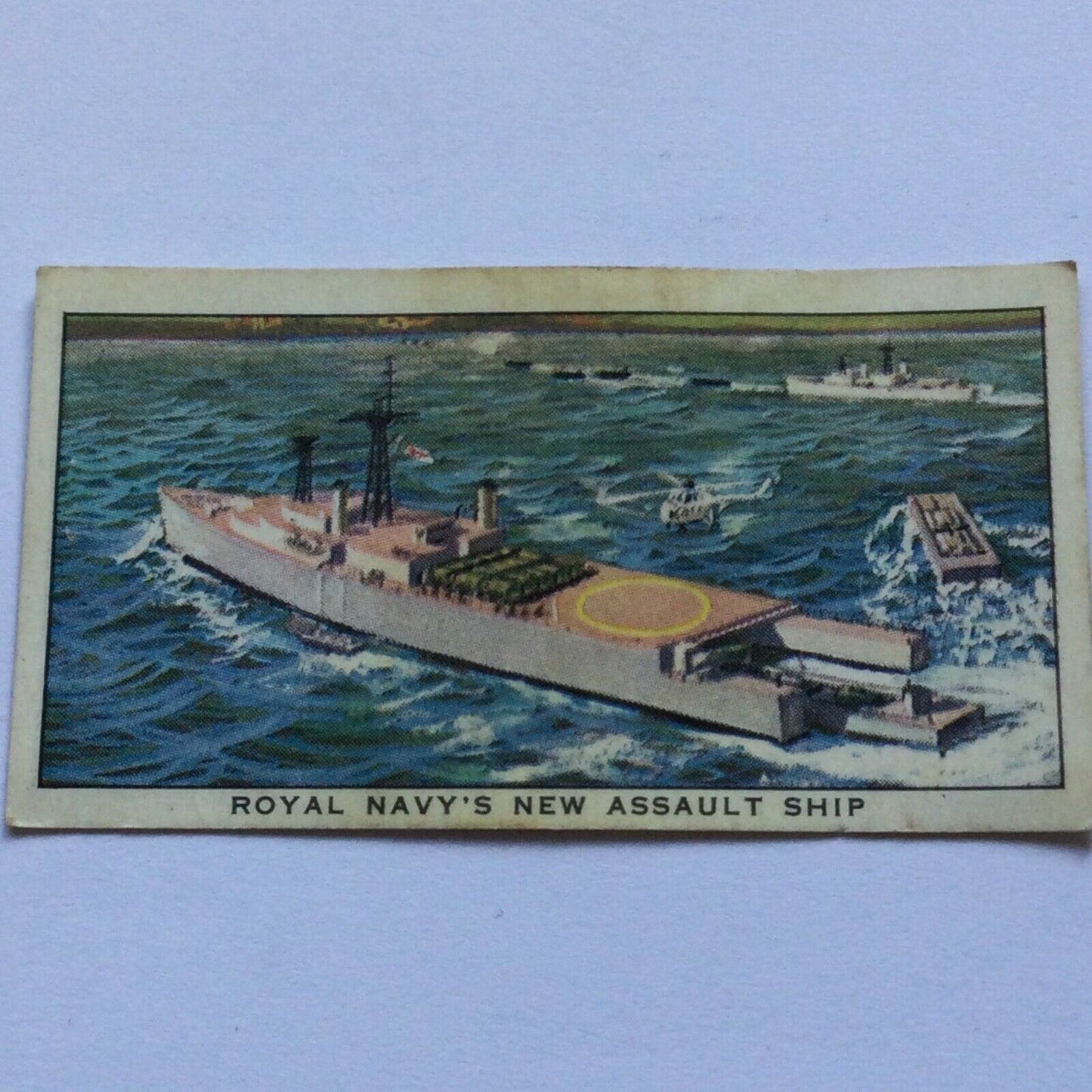 SHIPS OF THE BRITISH NAVY 1962 Kelloggs Collectable Trade Cards Take Your Pick