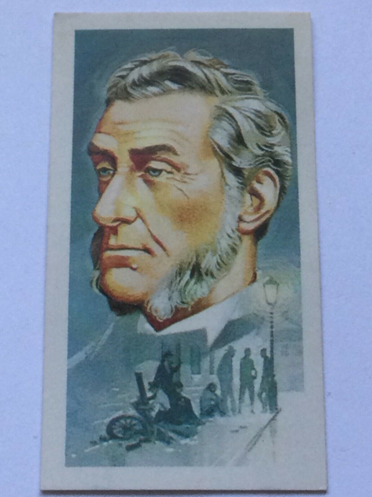 FAMOUS PEOPLE Brooke Bond Tea Cards 1869-1969 Sold Individually  take your pick