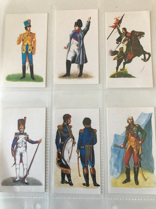 The Doncella Collection Of Napoleonic Uniforms - Complete set of 24 cards