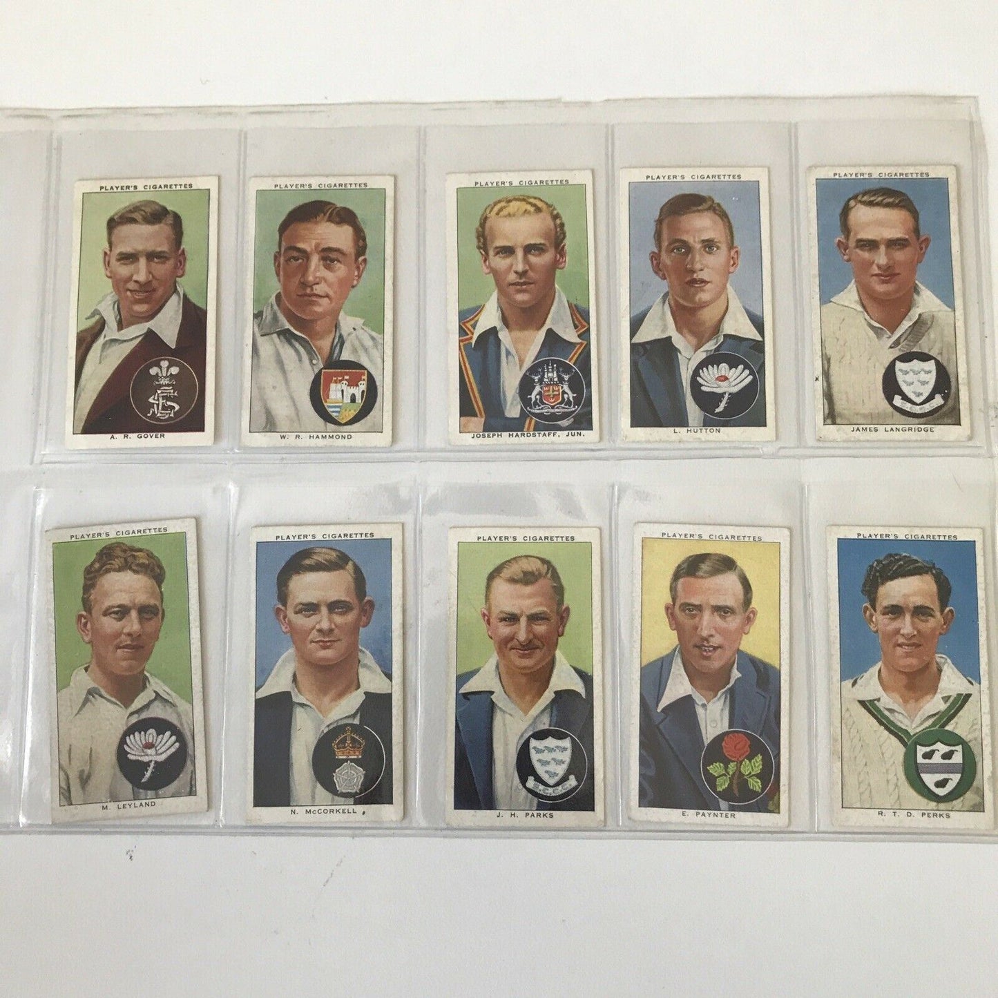 CRICKETERS 1938 (inc BRADMAN) Players 1938 Cigarette Card FULL SET