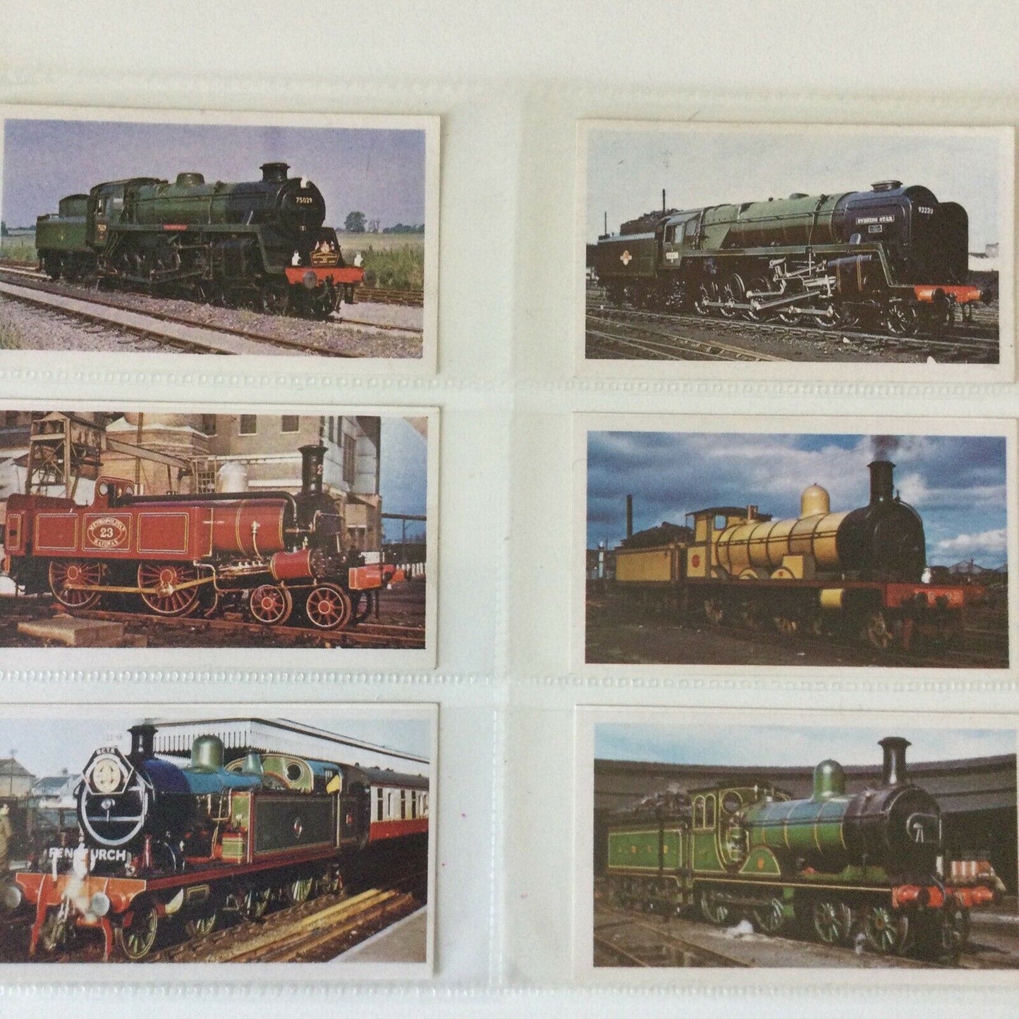 PLAYERS DONCELLA FULL SET GOLDEN AGE OF STEAM 24 Cards EXC GWR MR LMS NER LNER