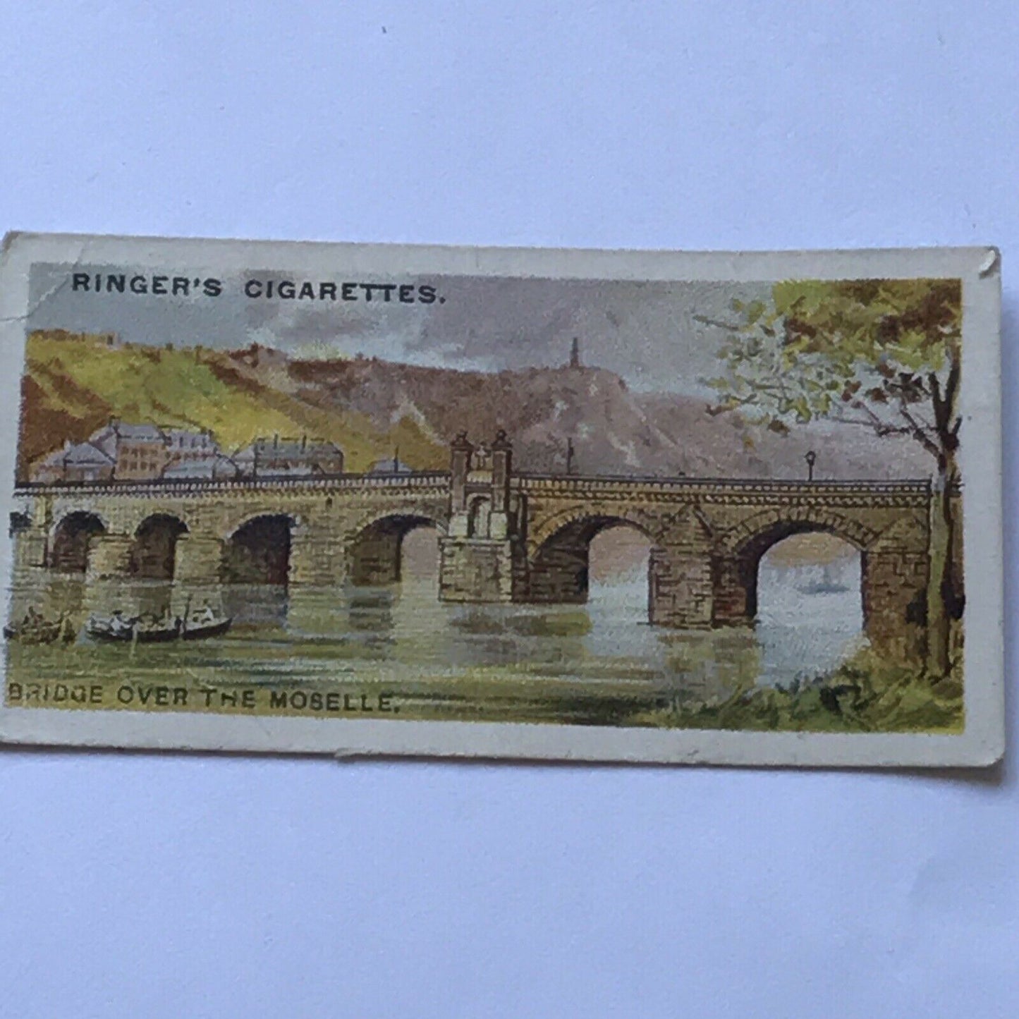 EDWARDS RINGER & BIGG CELBRATED BRIDGES # 30 BRIDGE OVER THE MOSELLE  1920s