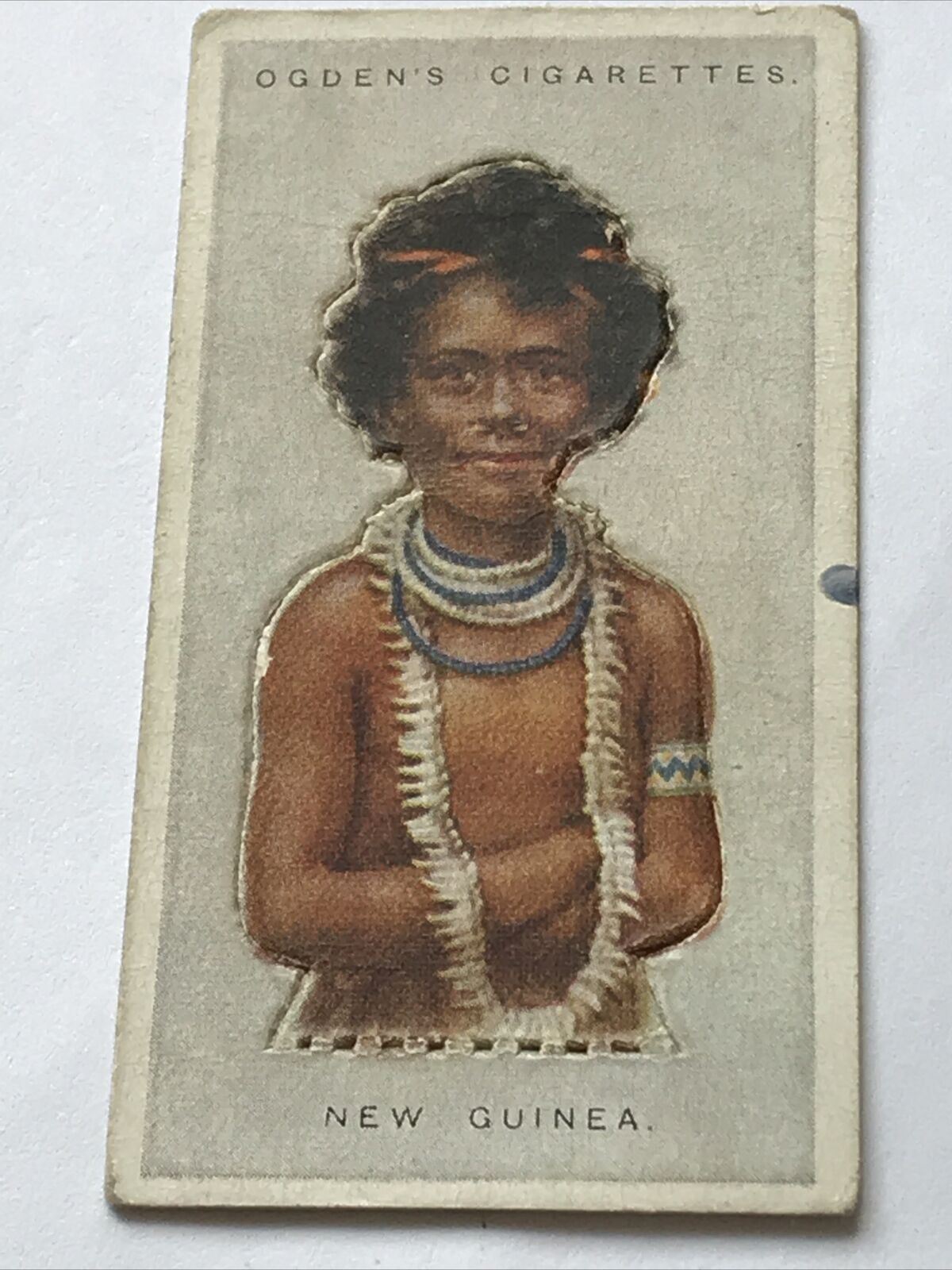 OGDENS CHILDREN OF ALL NATIONS Cards Cut-out Version NEW GUINEA #29 Papua 1924