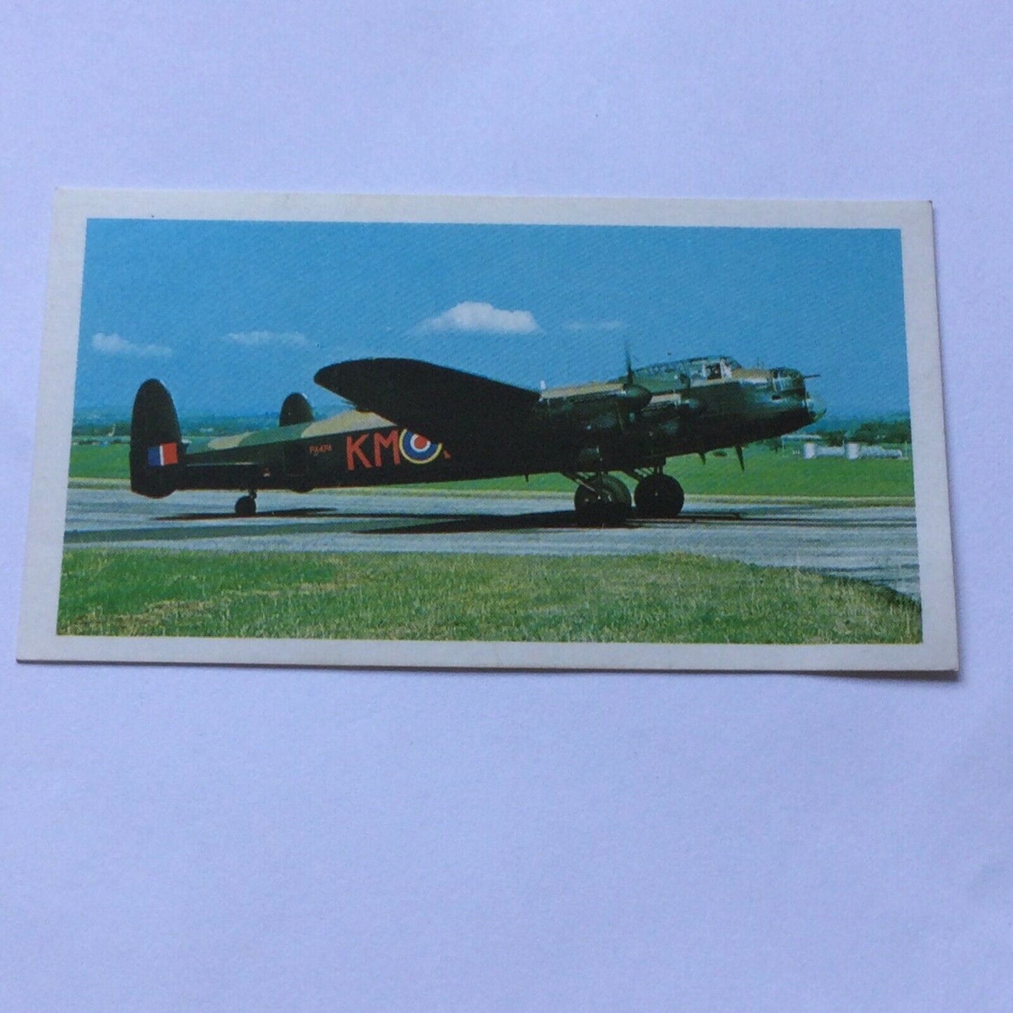 DONCELLA PLAYERS CIGARETTE CARD AVRO LANCASTER B1 PA474 Golden Age Of Flying