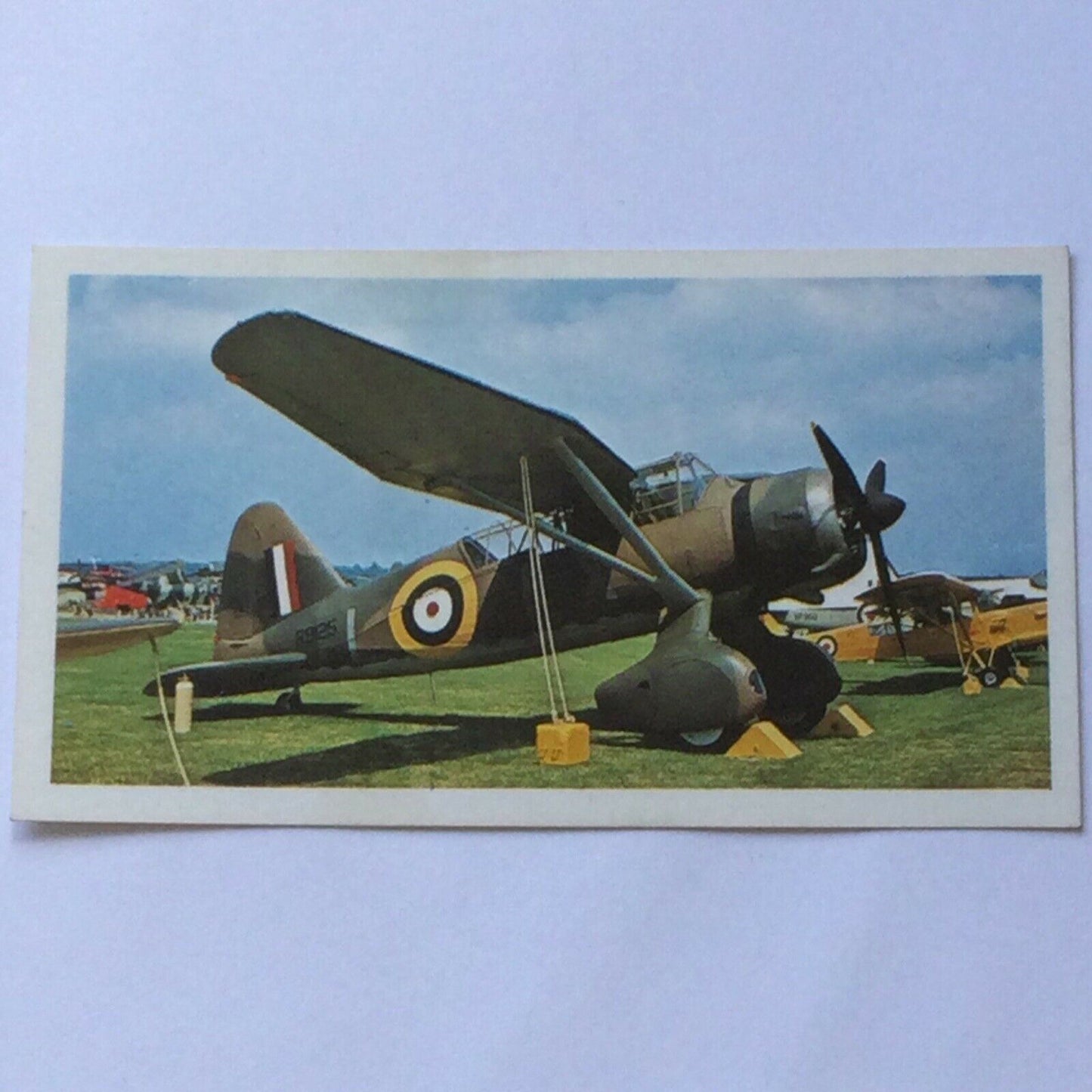 DONCELLA Players CIGARETTE CARD Westland Lysander R9125 Golden Age Of Flying