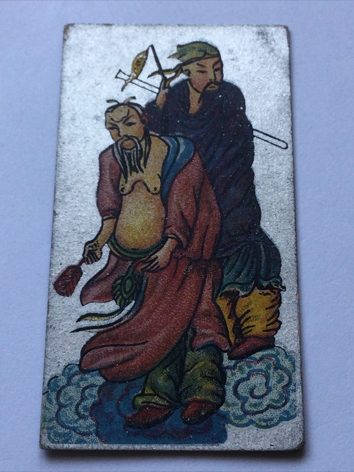 Cavanders CIGARETTE CARD - ANCIENT CHINESE #3 HAN CHUNG-LE & LEU TUNG-PIN