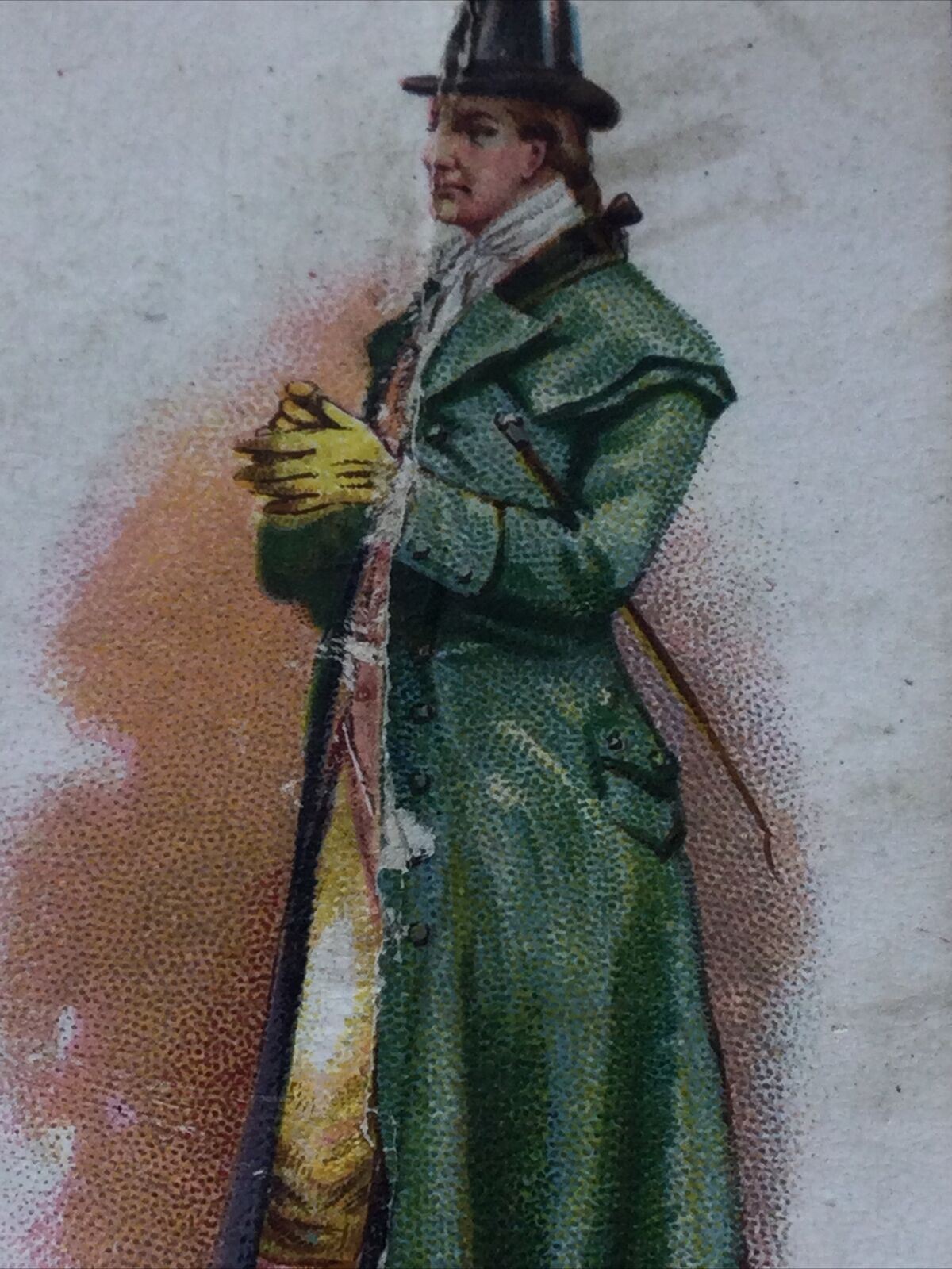 TIME OF WILLIAM IV 1830 VINTAGE CIGARETTE CARD Ogden’s British Costumes To 1904