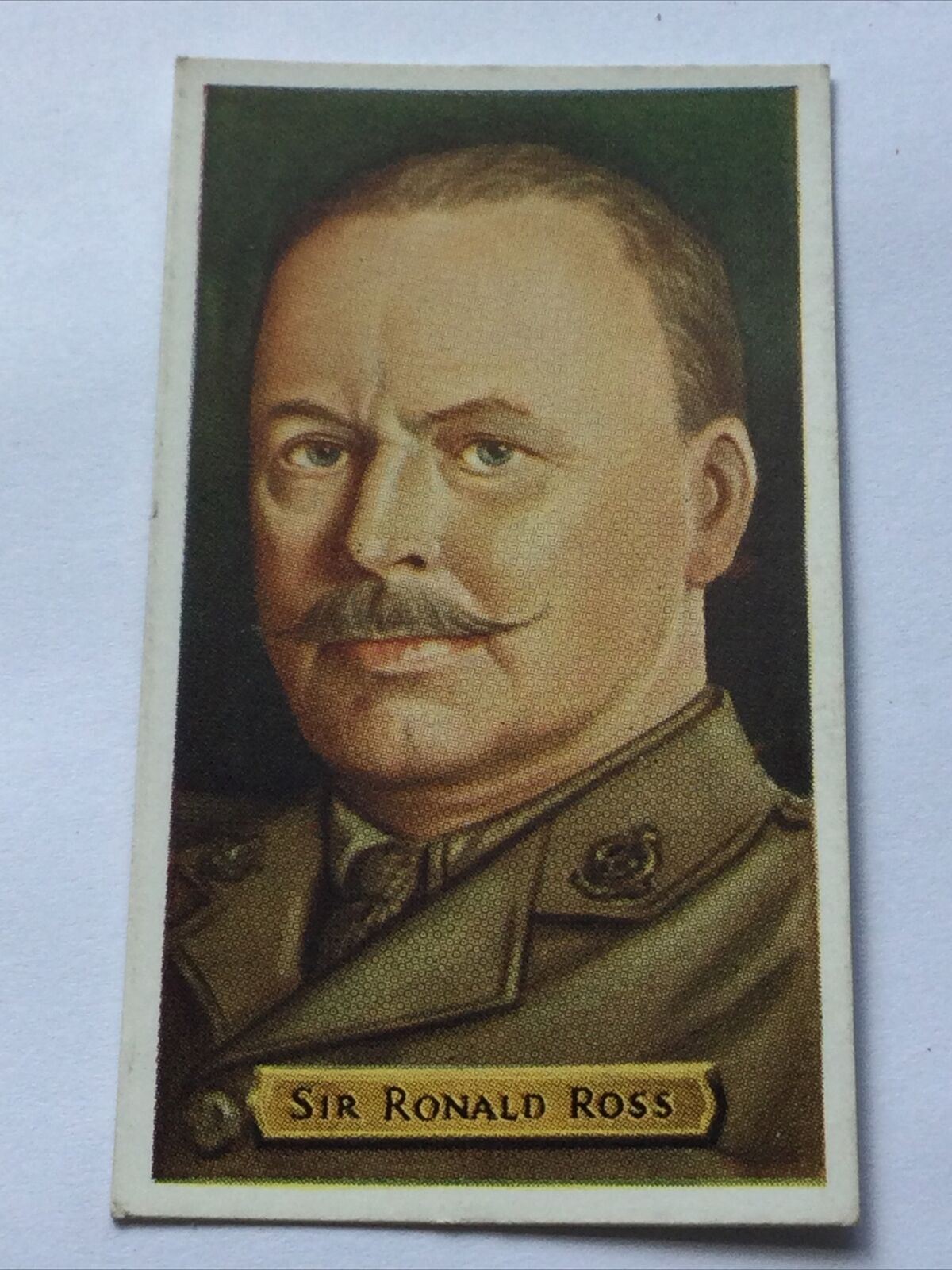 SIR RONALD ROSS Kensitas Cigarette Card Builders Of Empire #47 Malaria, Doctor