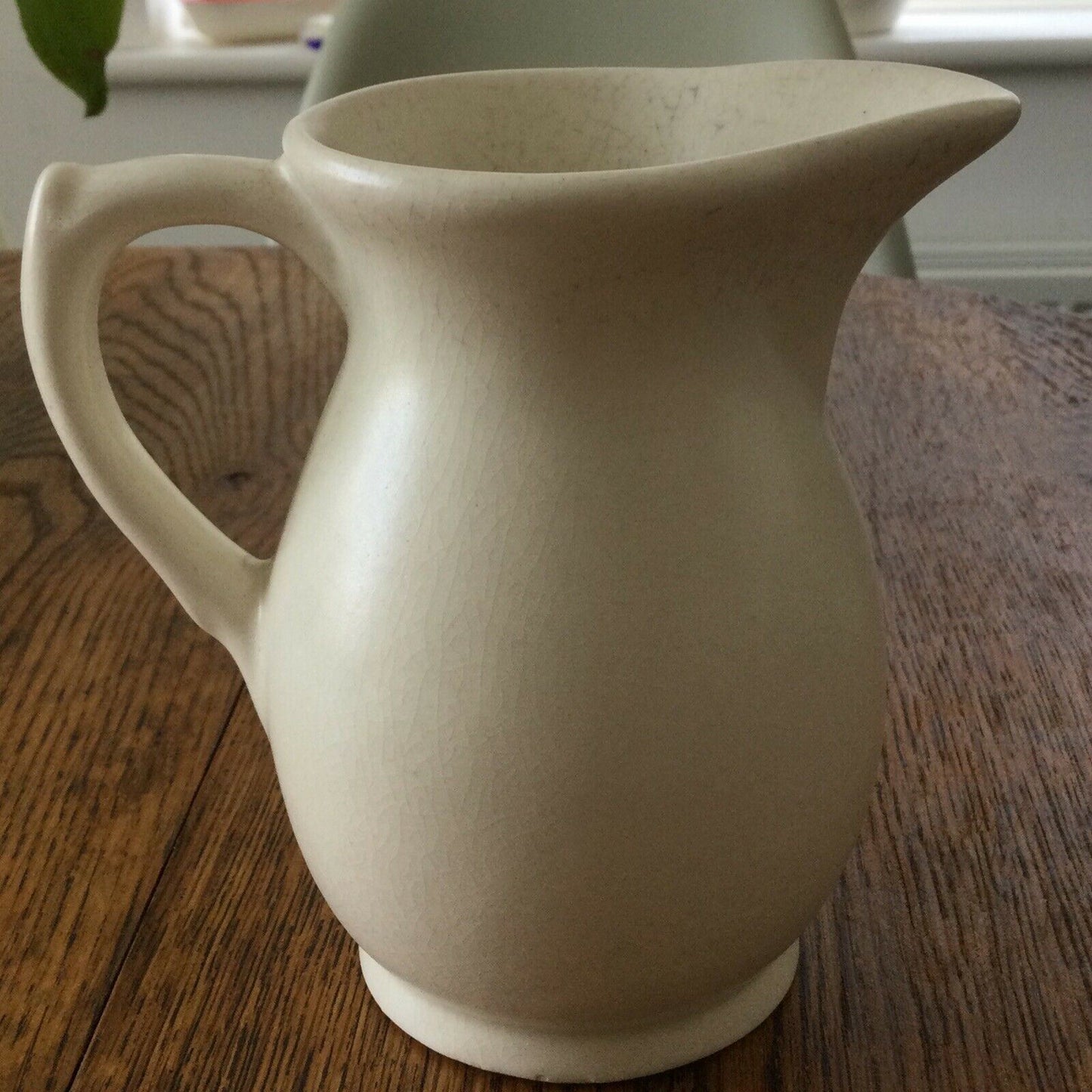 Pretty Vintage Floral Jug Cream With Pastel Flowers Crescent Potteries Farmhouse