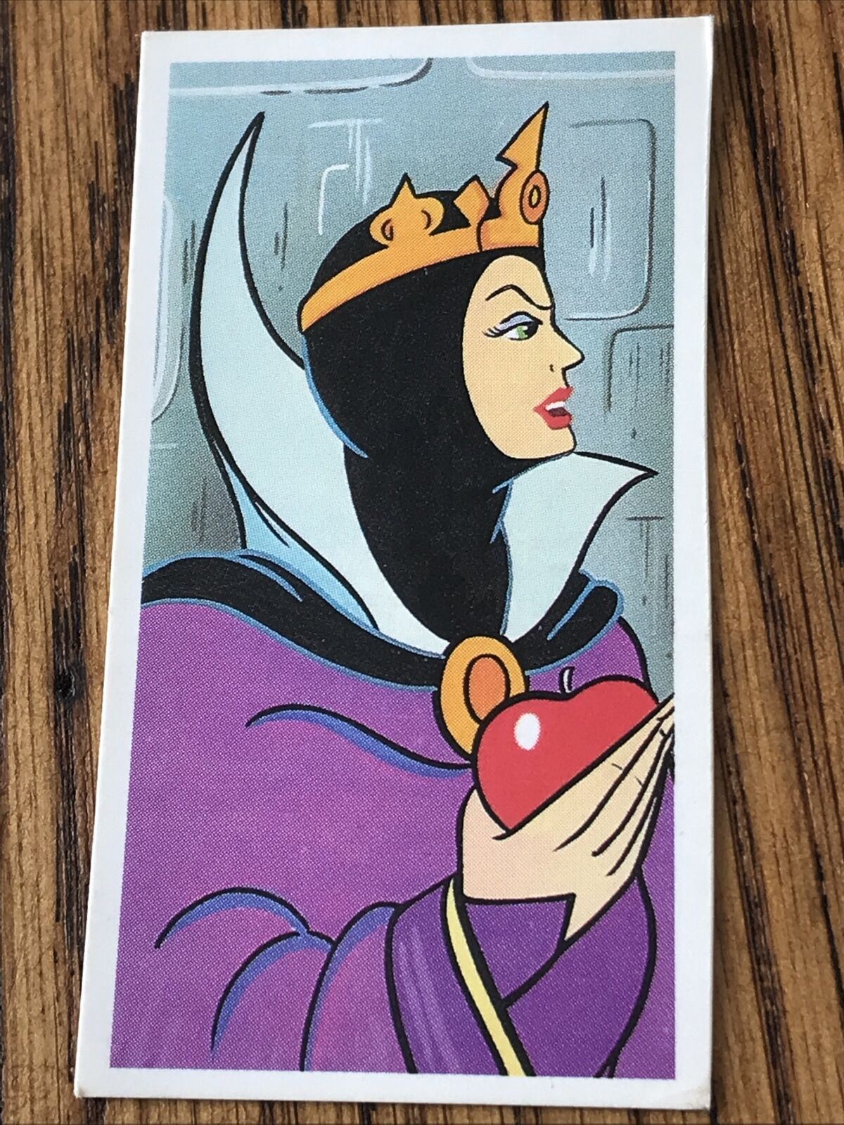 Vintage DISNEY Snow White & The Seven Dwarfs Brooke Bond Tea Card WICKED QUEEN