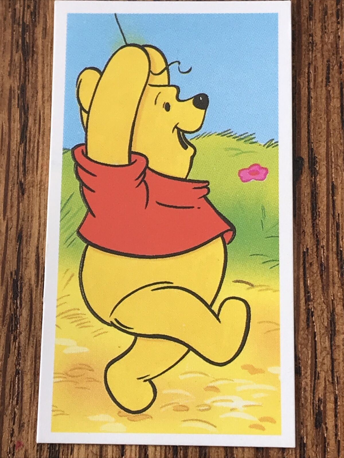 Vintage DISNEY Brooke Bond Tea Card The Many Adventures Of WINNIE THE POOH 1989