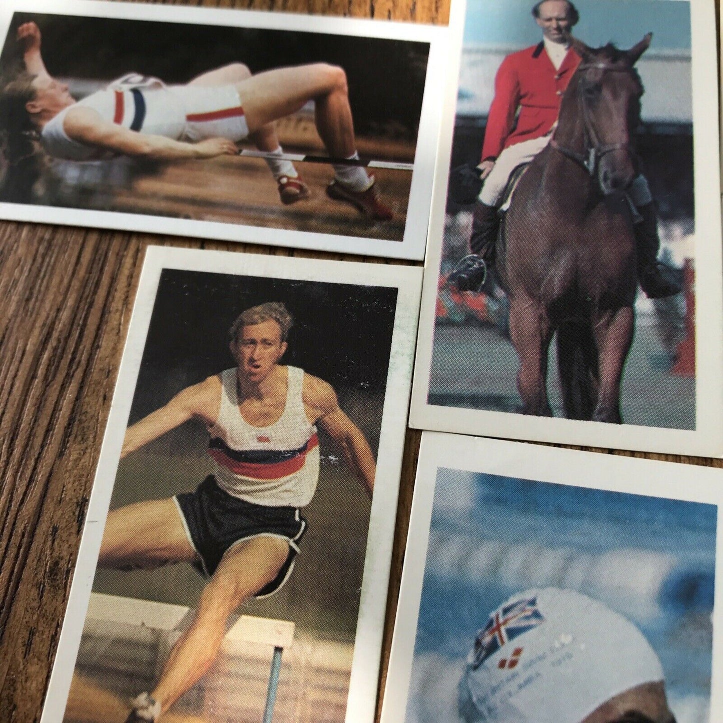 OLYMPICS BRITAIN NI Brooke Bond Tea Cards Olympic Greats #7 11 13 24 31-33 35