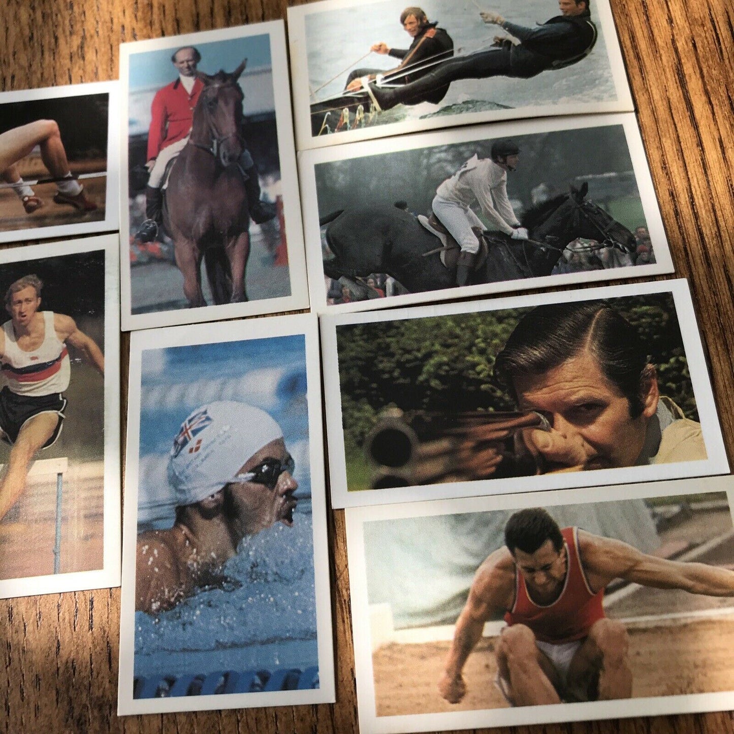 OLYMPICS BRITAIN NI Brooke Bond Tea Cards Olympic Greats #7 11 13 24 31-33 35